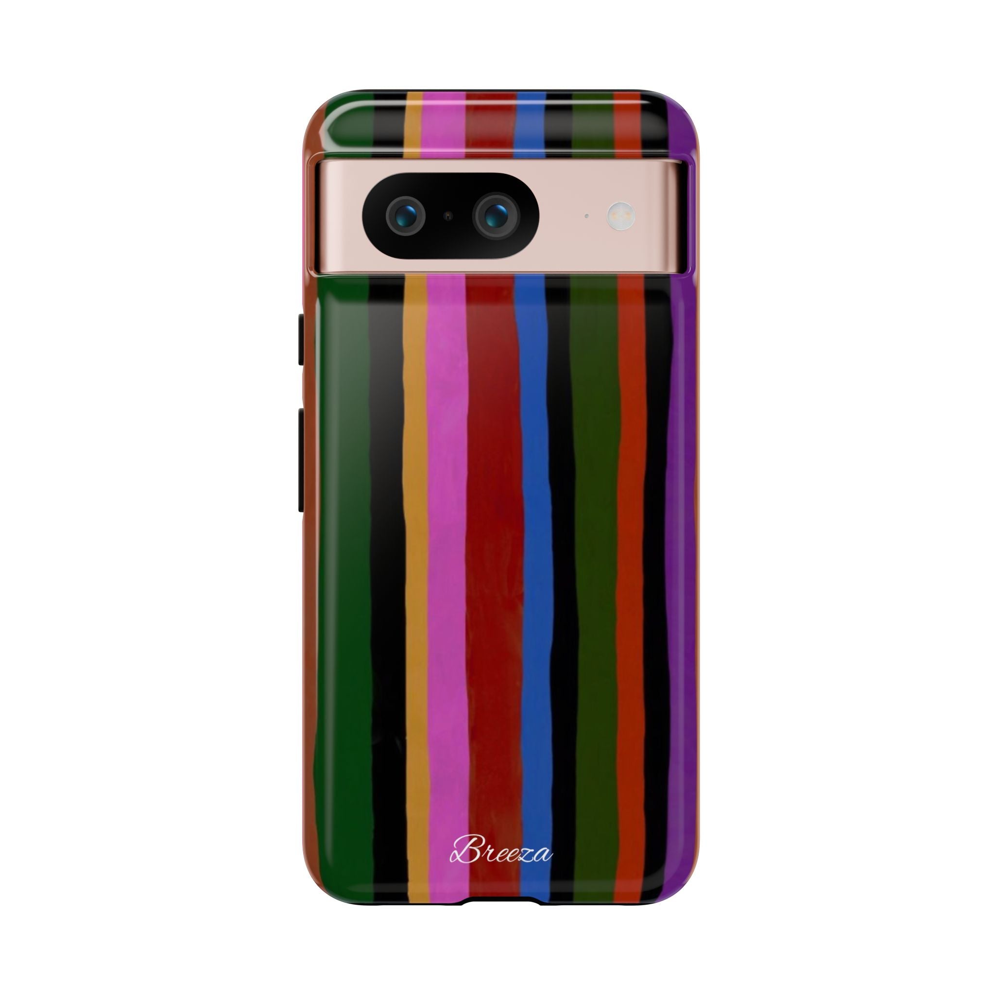 Colorful Striped Phone Case