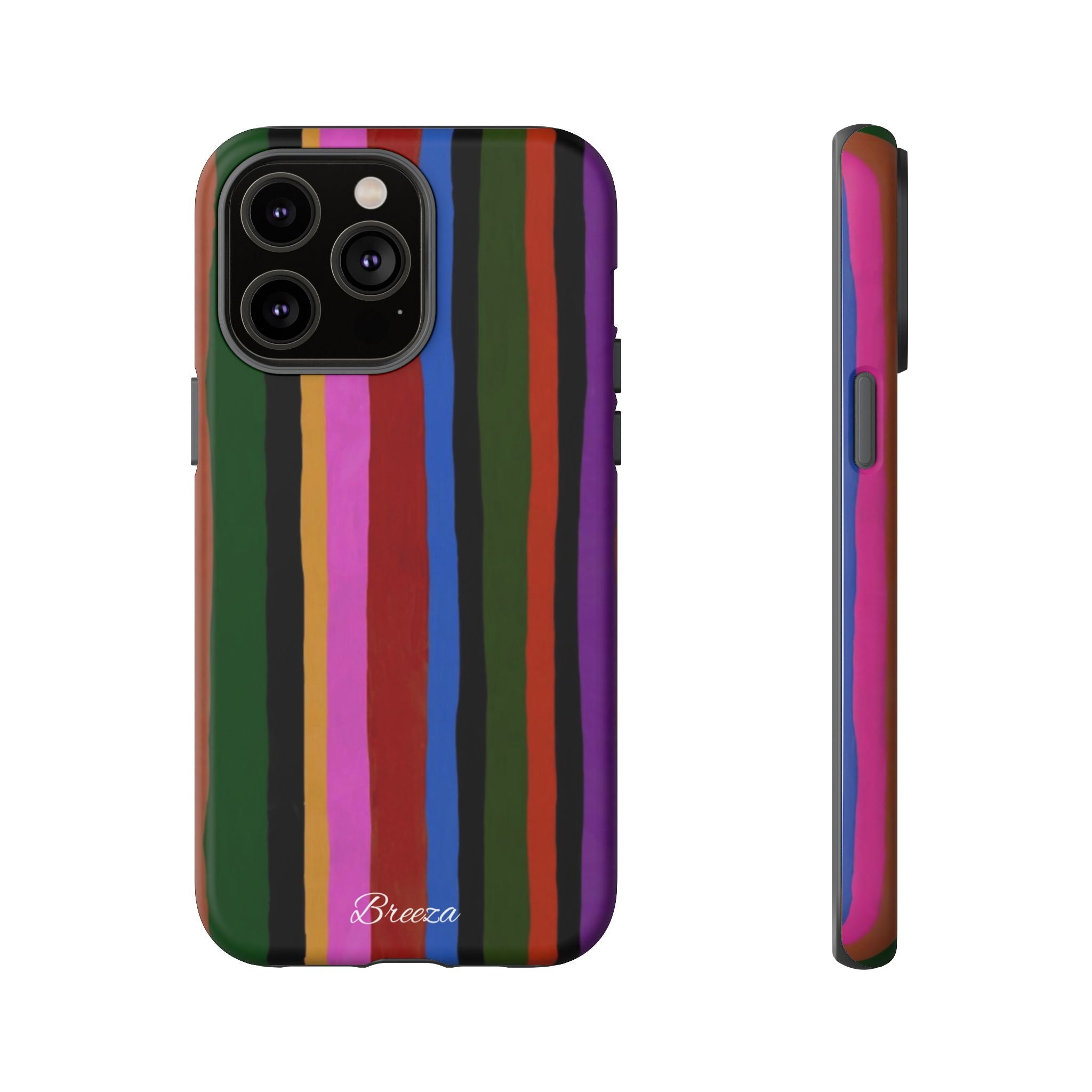 Colorful Striped Phone Case