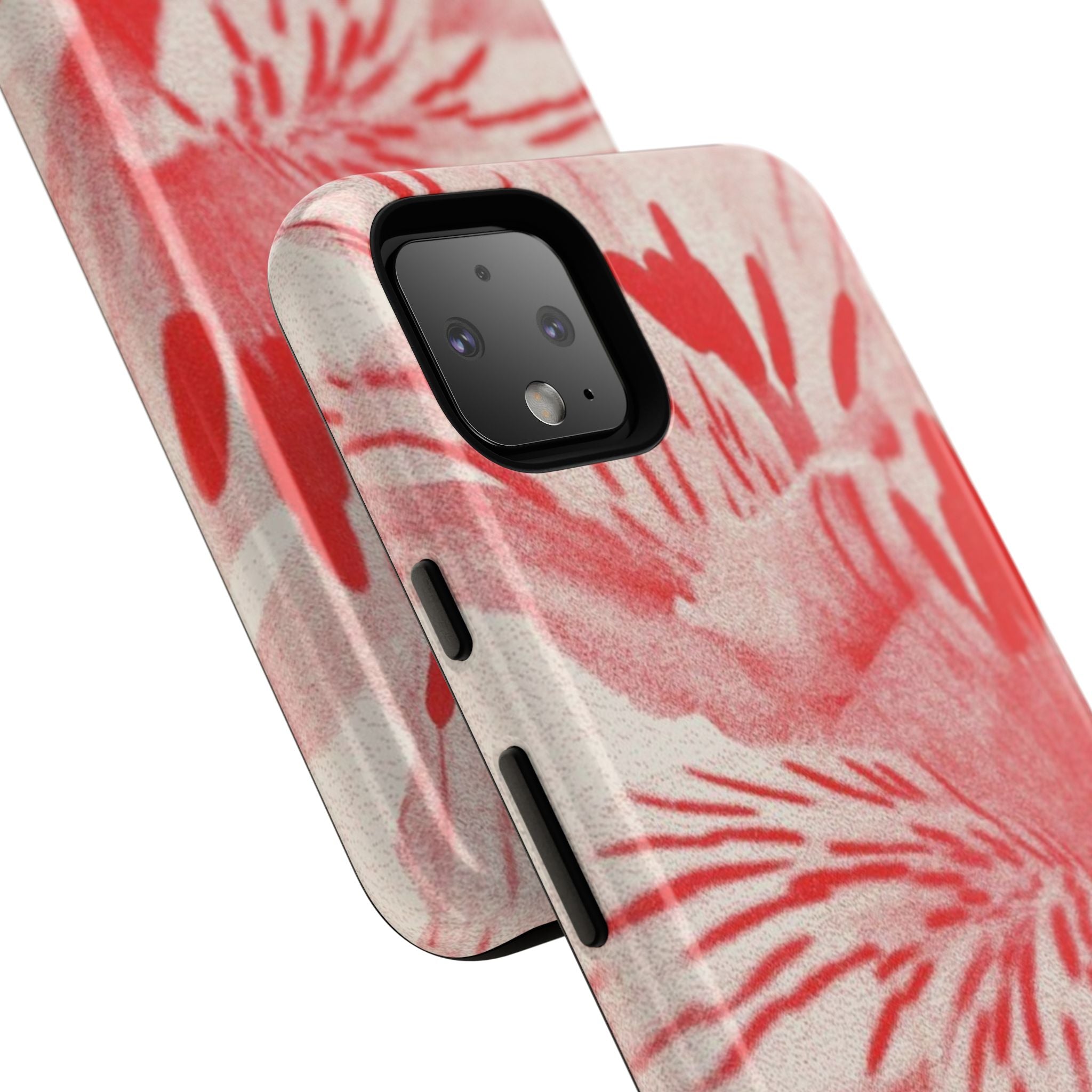 Red Floral Phone Case