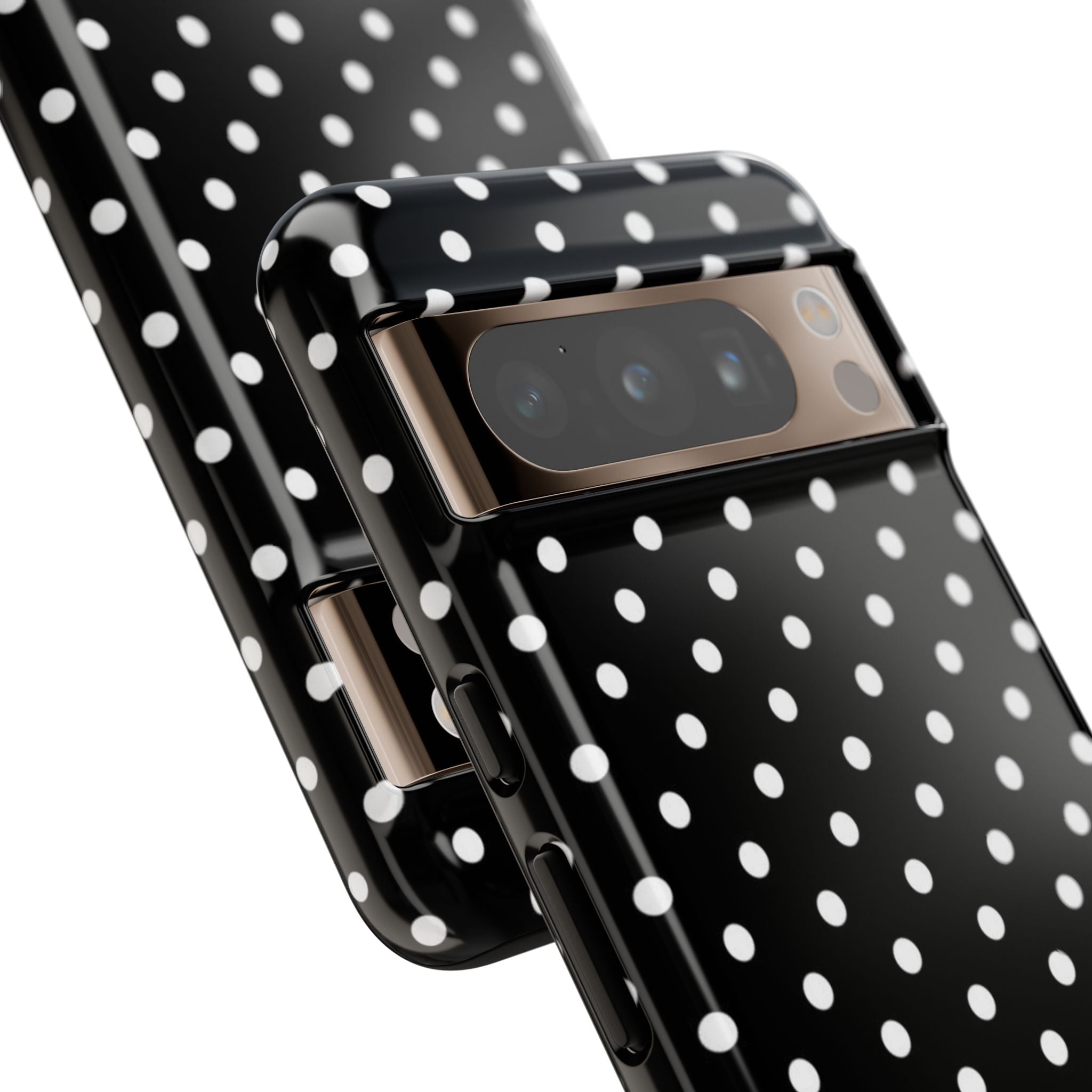 Black & White Polka Dot Phone Case