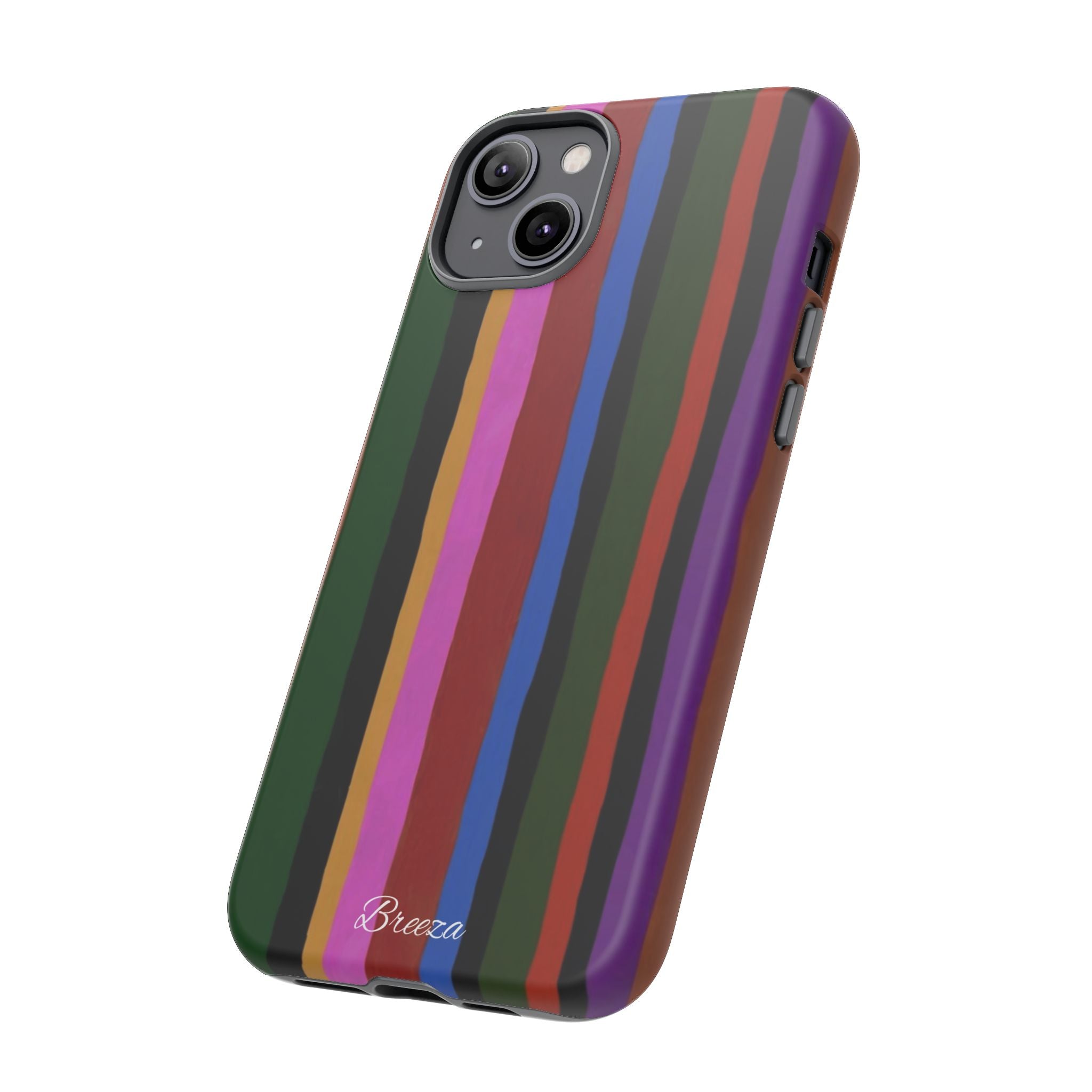 Colorful Striped Phone Case