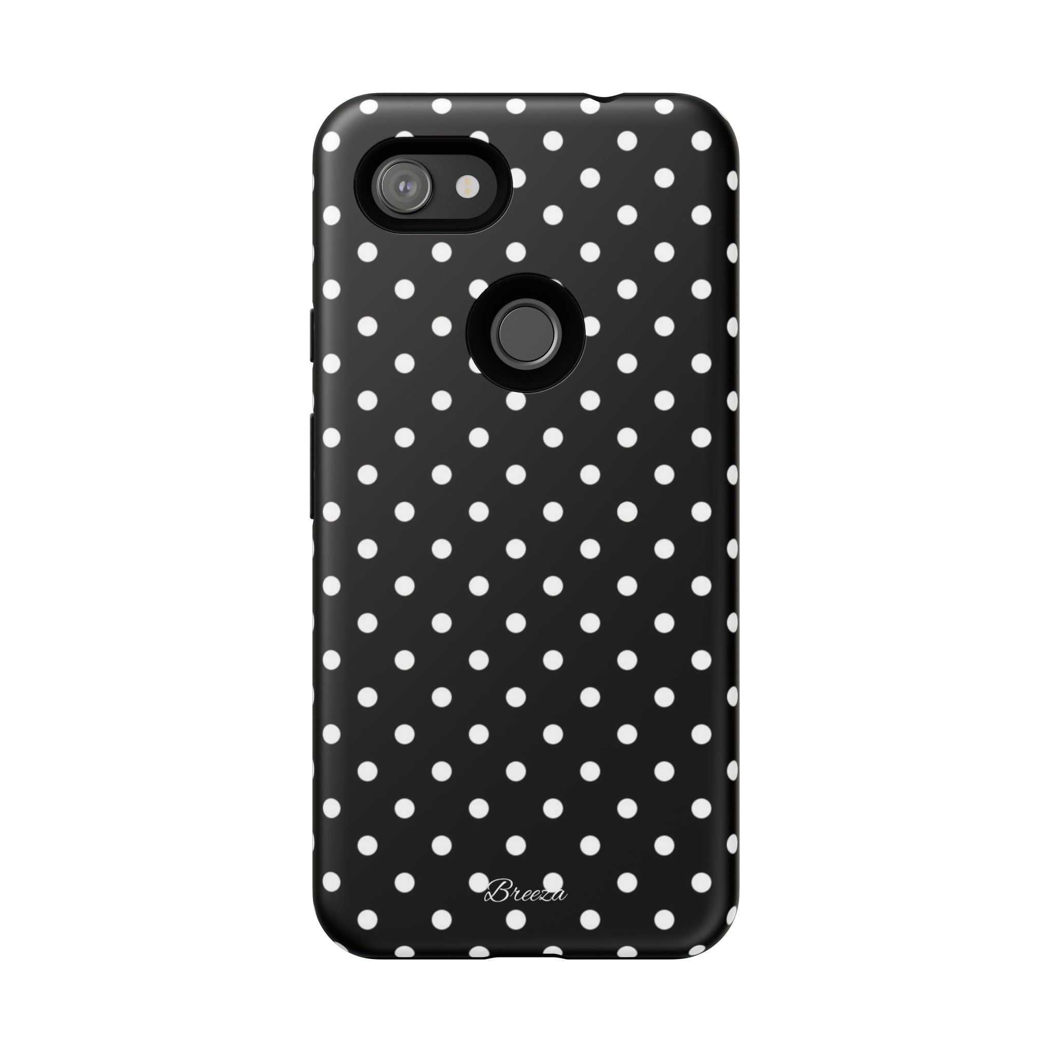 Black & White Polka Dot Phone Case