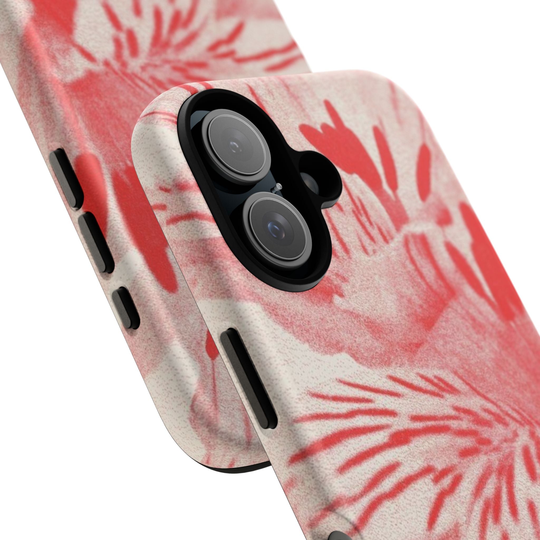Red Floral Phone Case