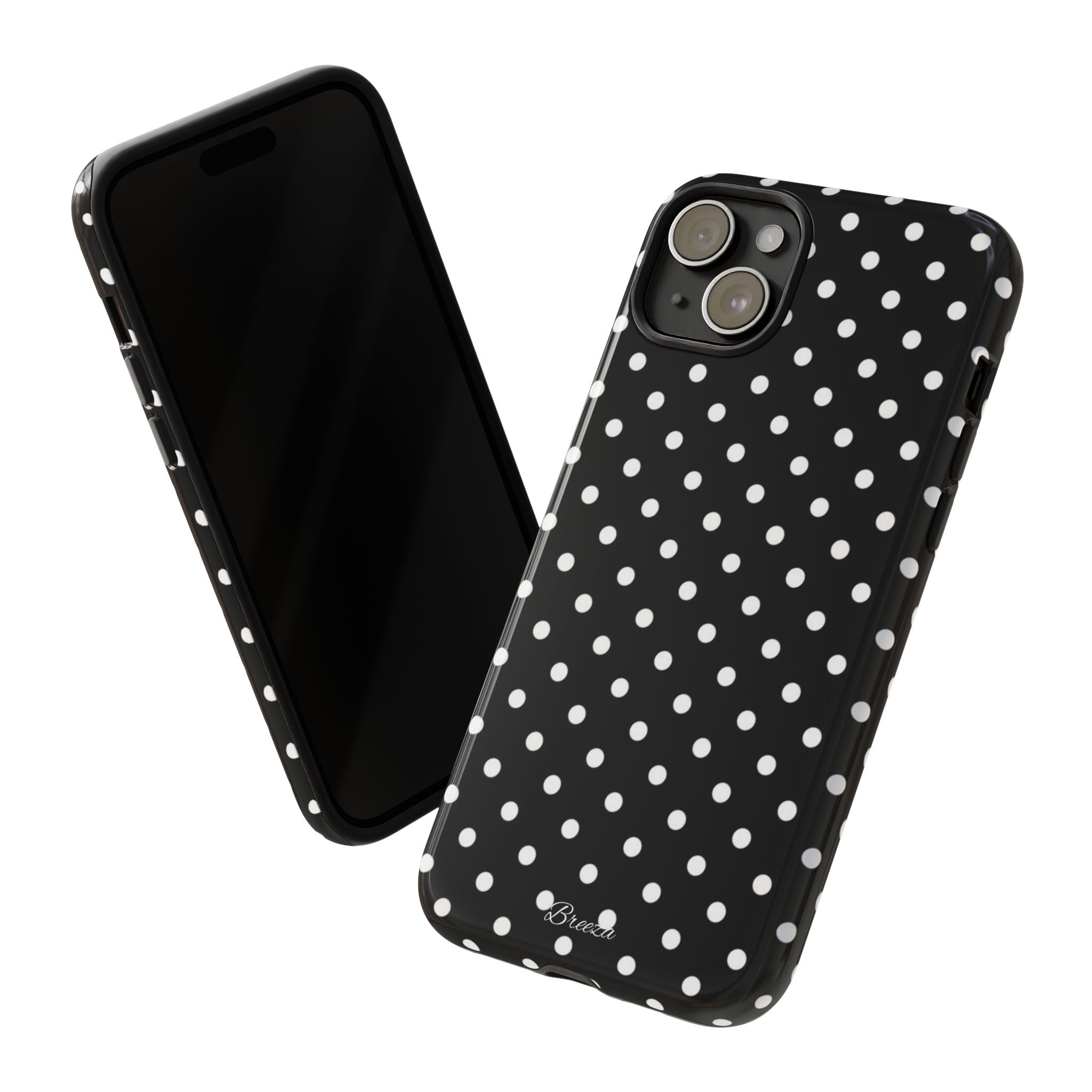 Black & White Polka Dot Phone Case