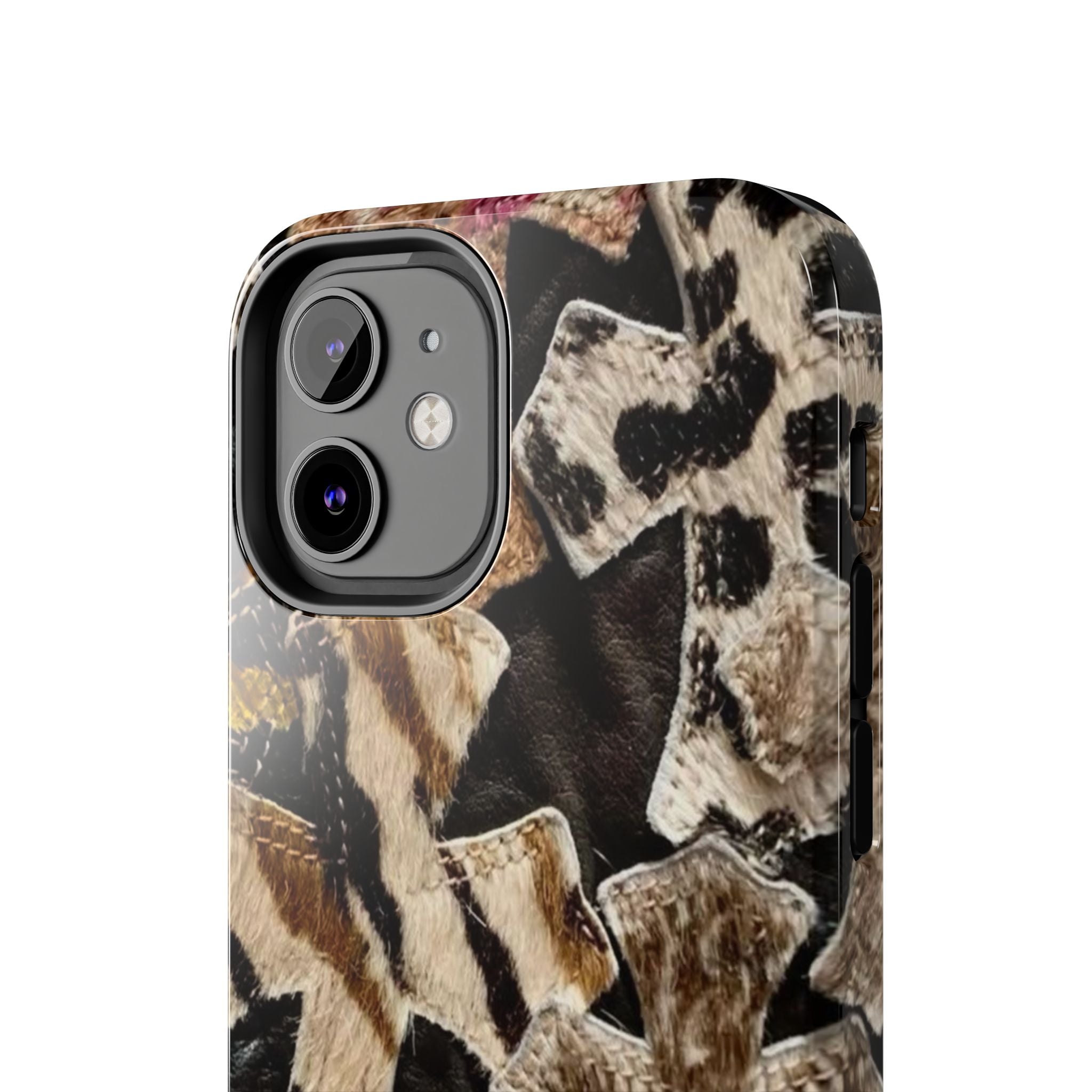 Chrome Heart Inspired Print Phone Case