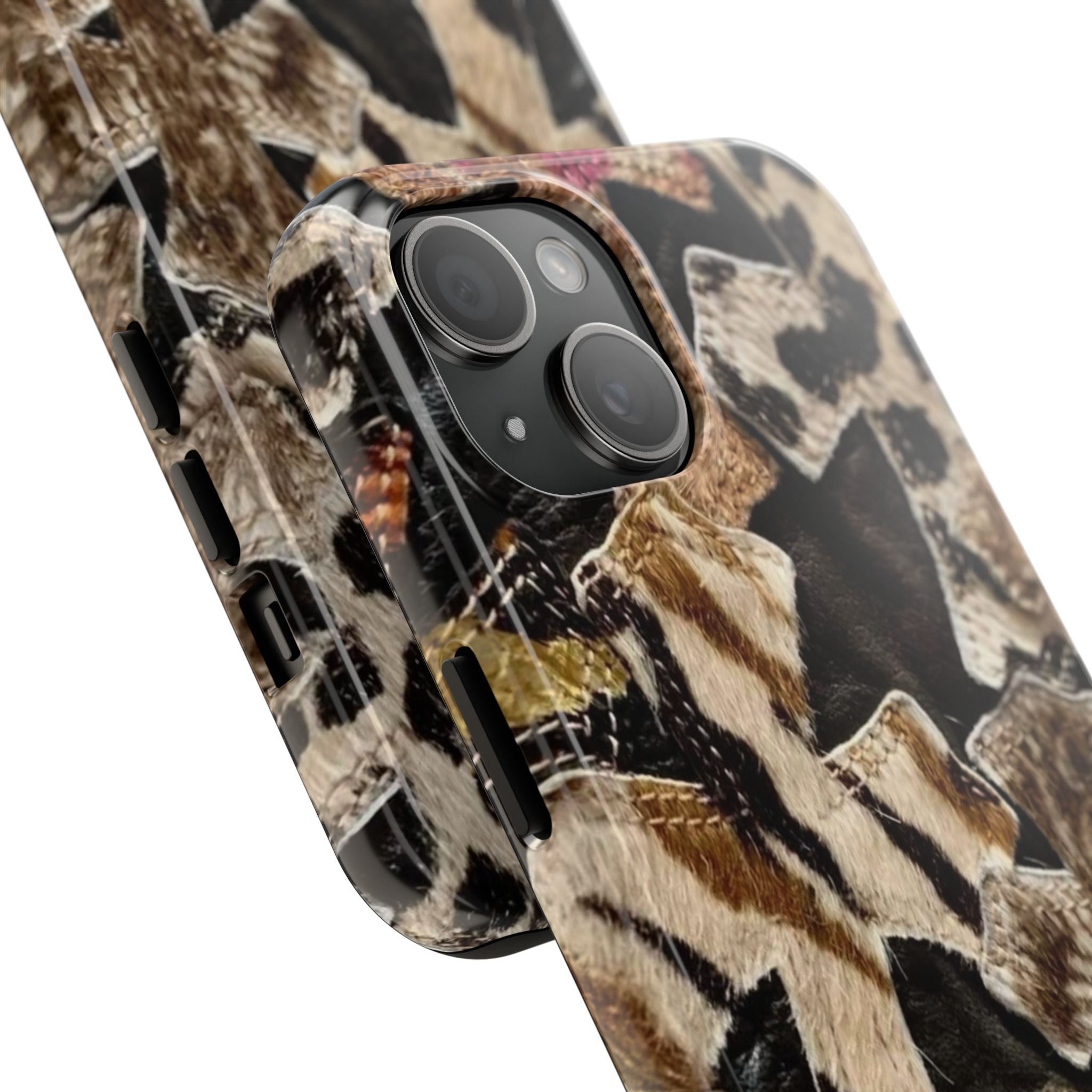 Chrome Heart Inspired Print Phone Case