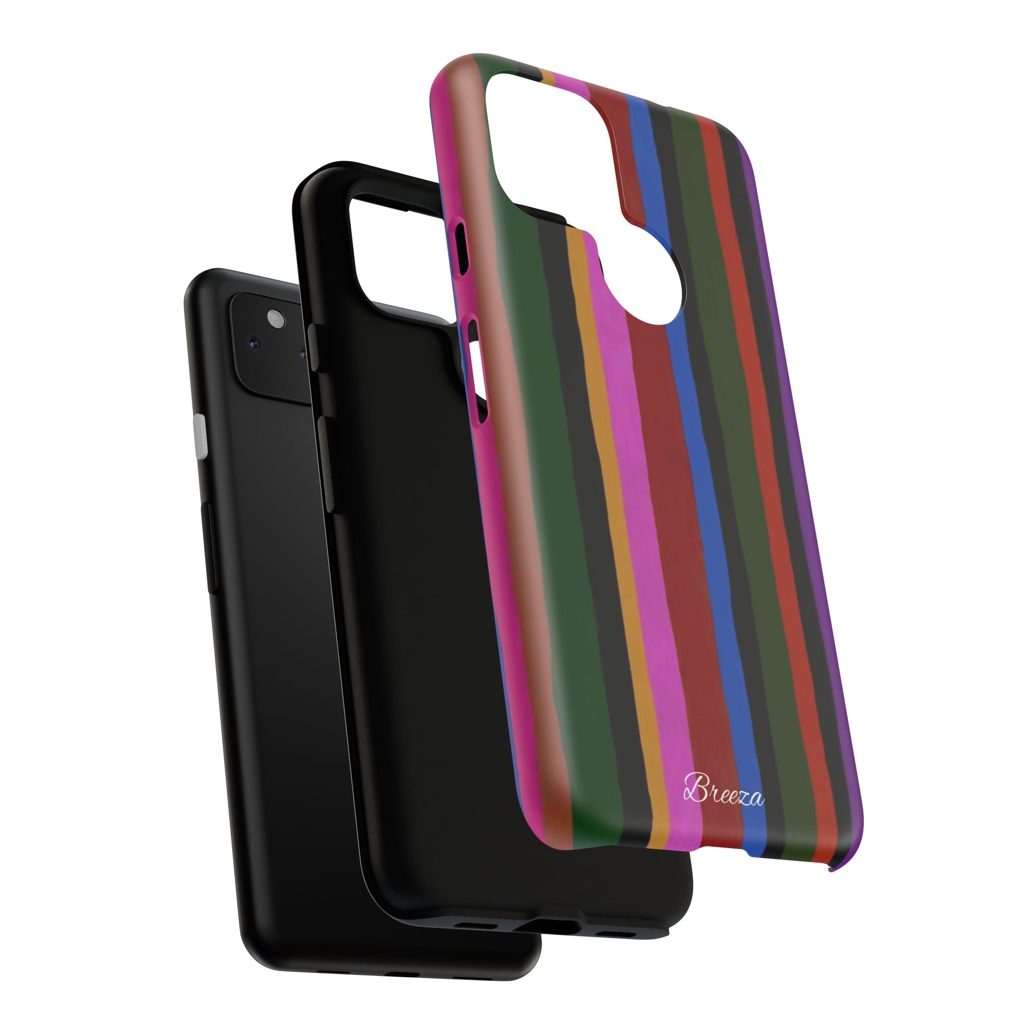Colorful Striped Phone Case