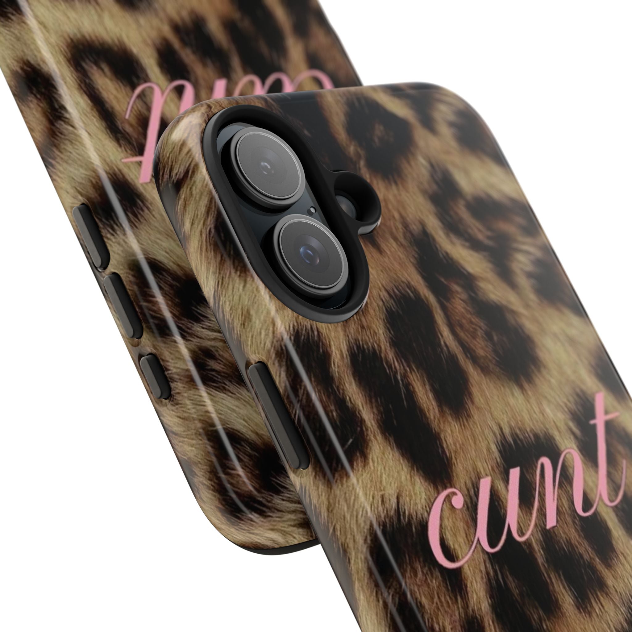 Cunt Leopard Print Phone Case