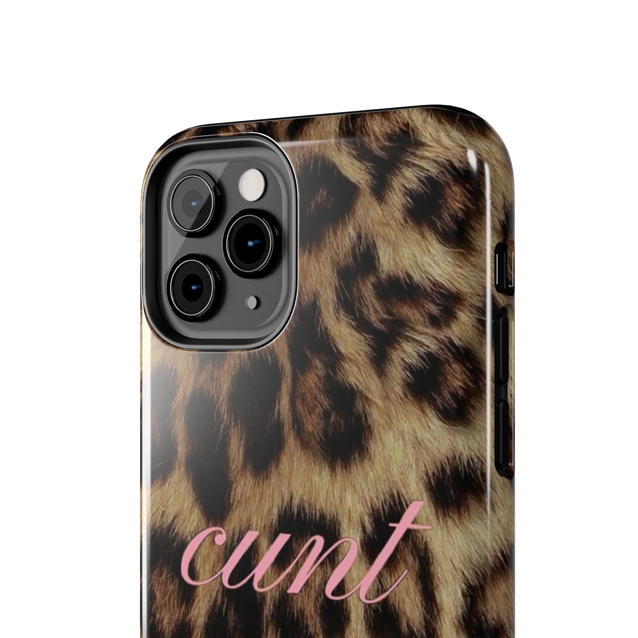 Cunt Leopard Print Phone Case