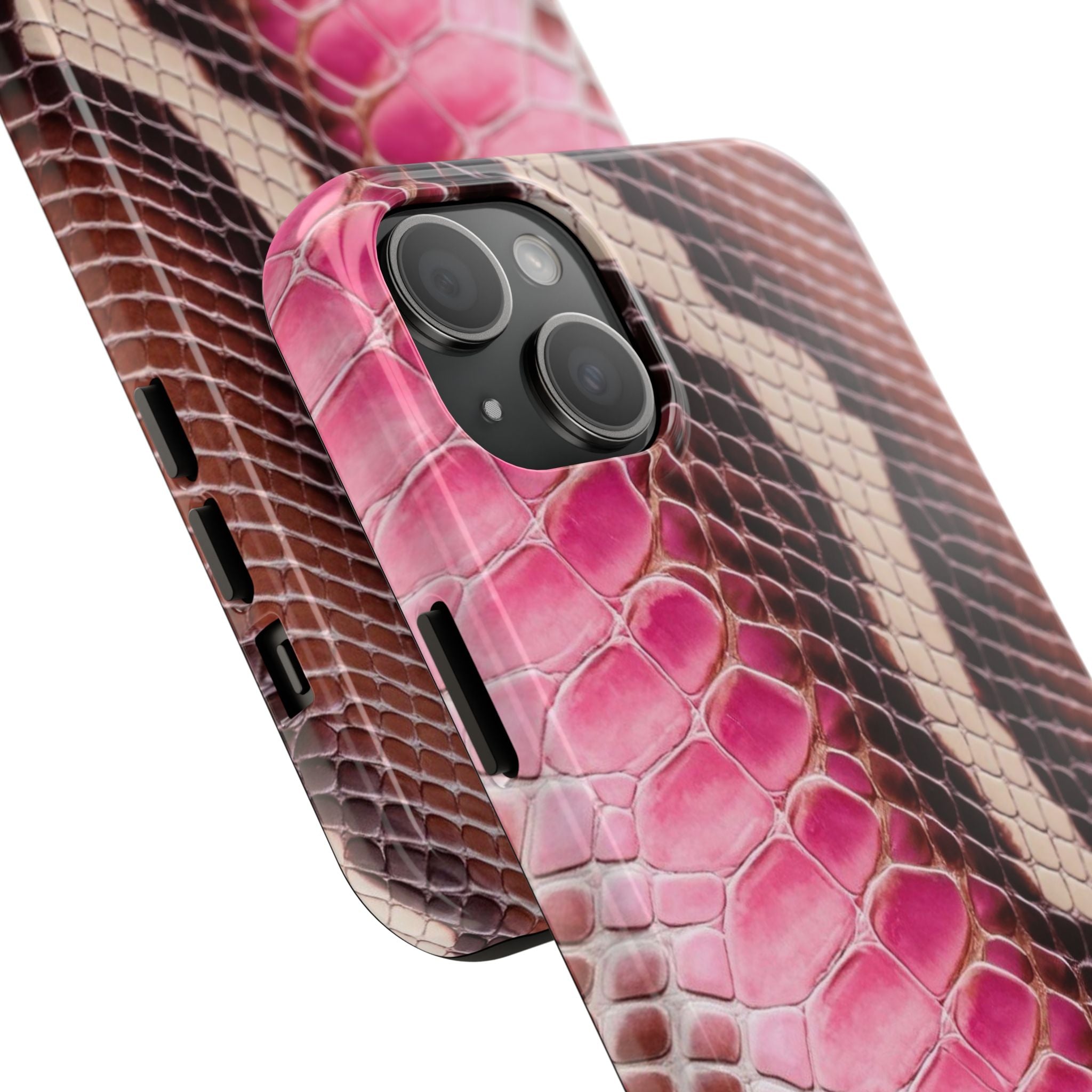 Stylish Snake Print Phone Case