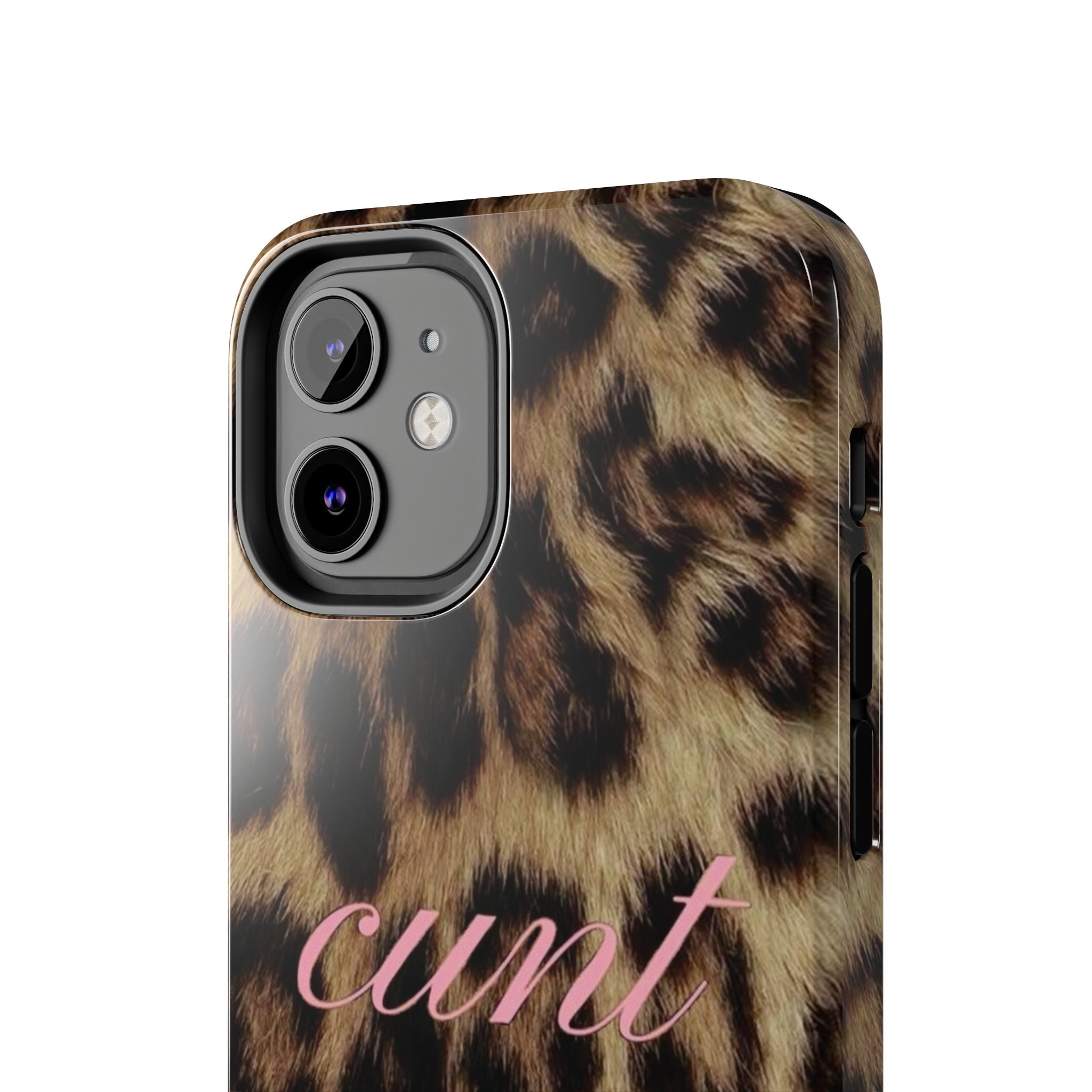 Cunt Leopard Print Phone Case