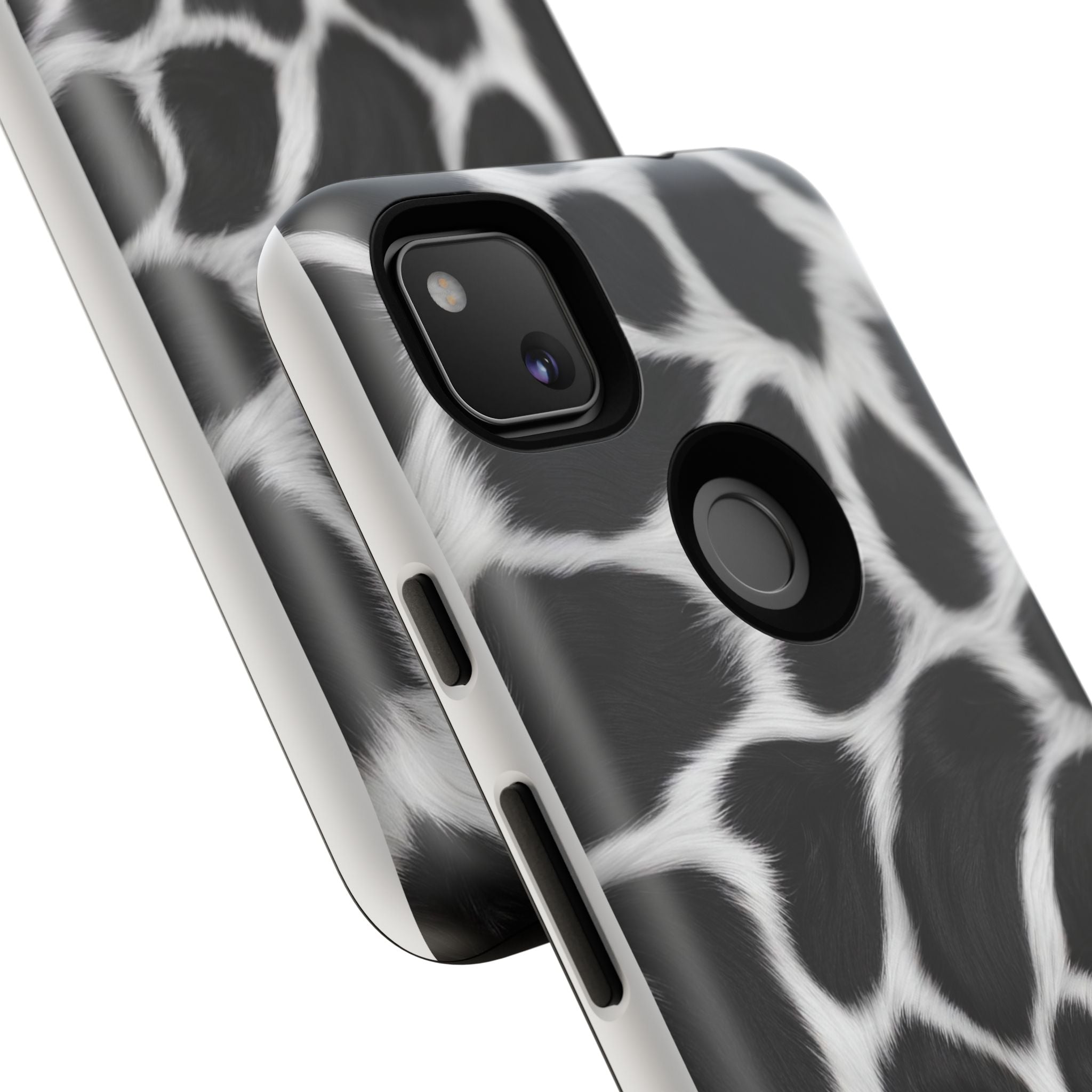Furry Cow Print Phone Case