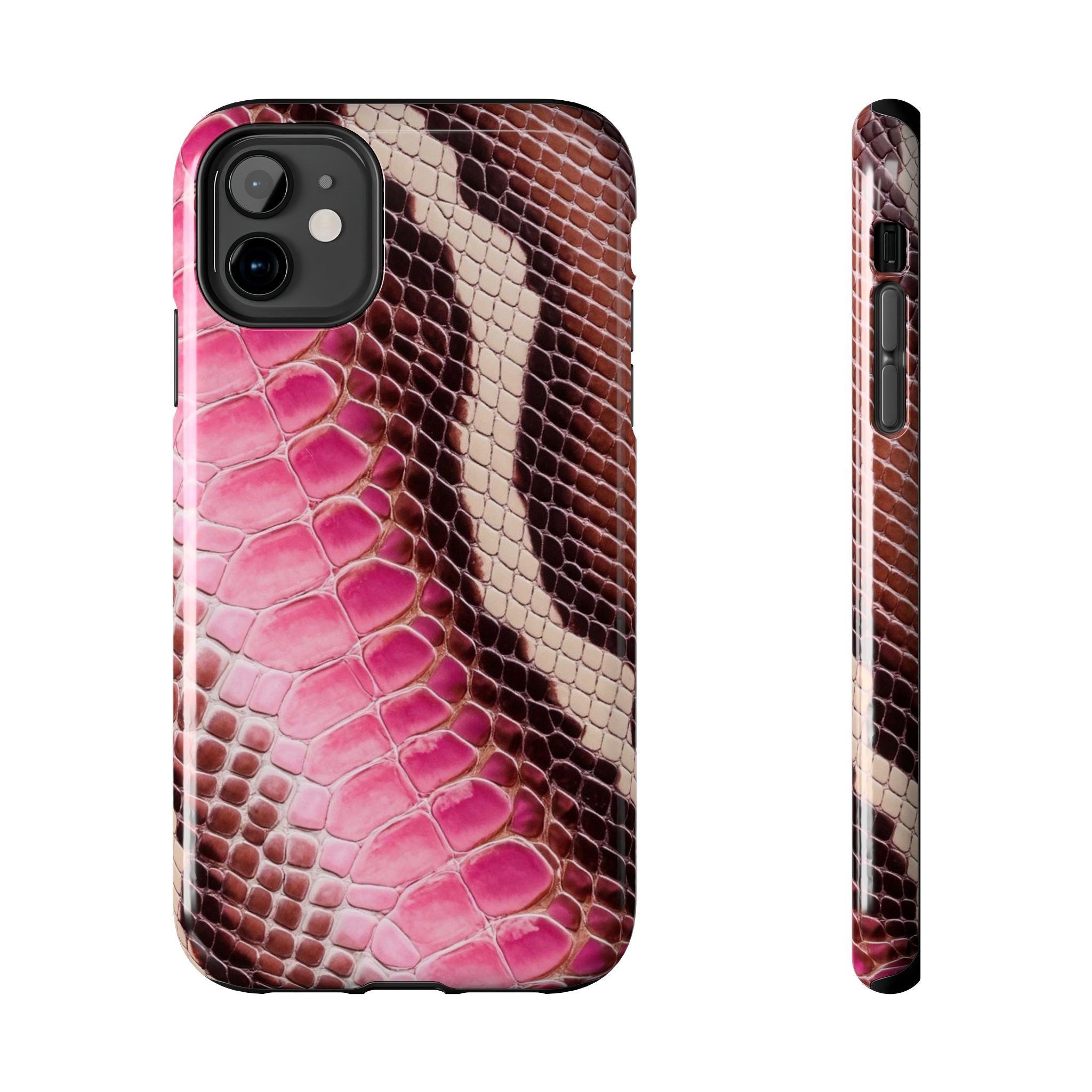 Stylish Snake Print Phone Case