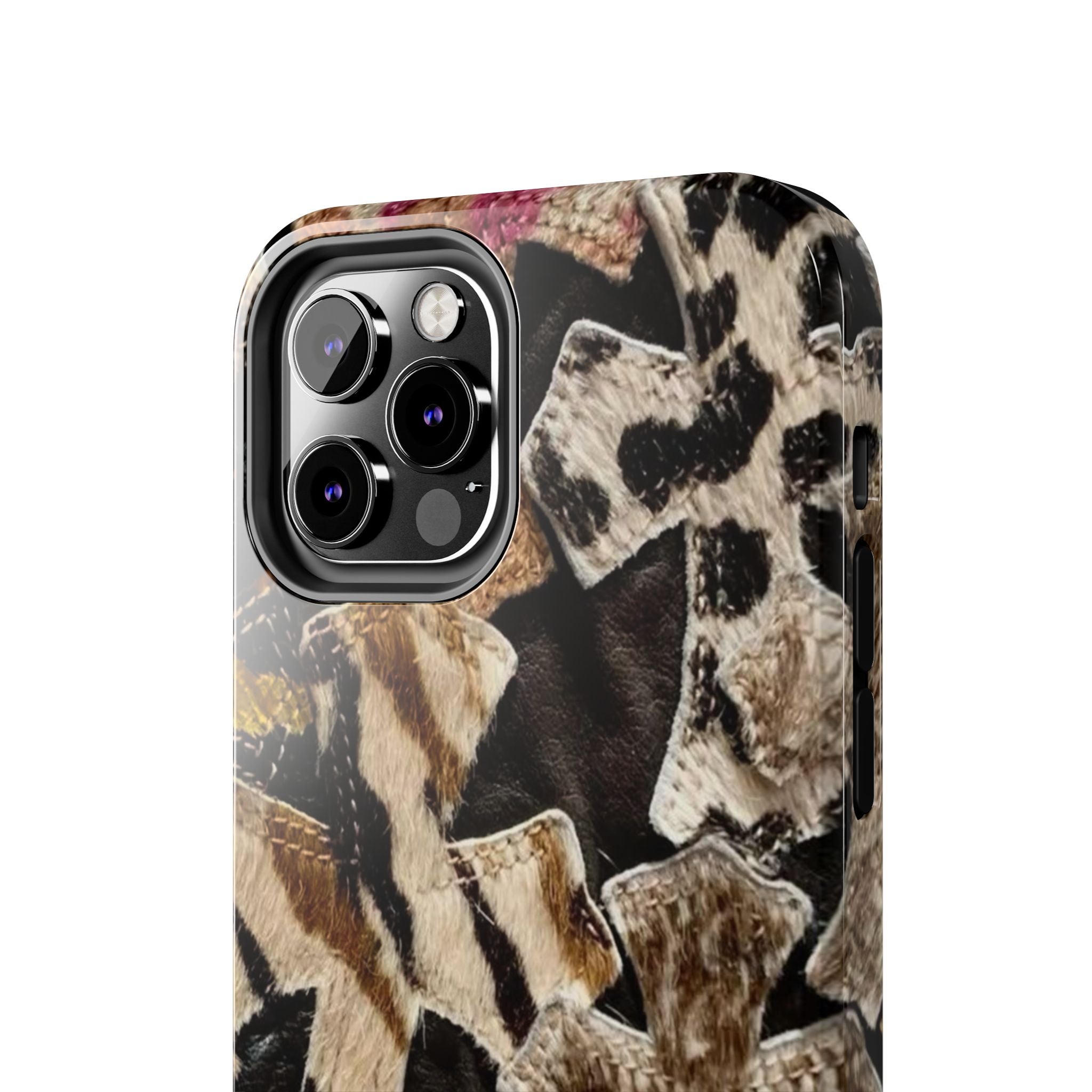 Chrome Heart Inspired Print Phone Case