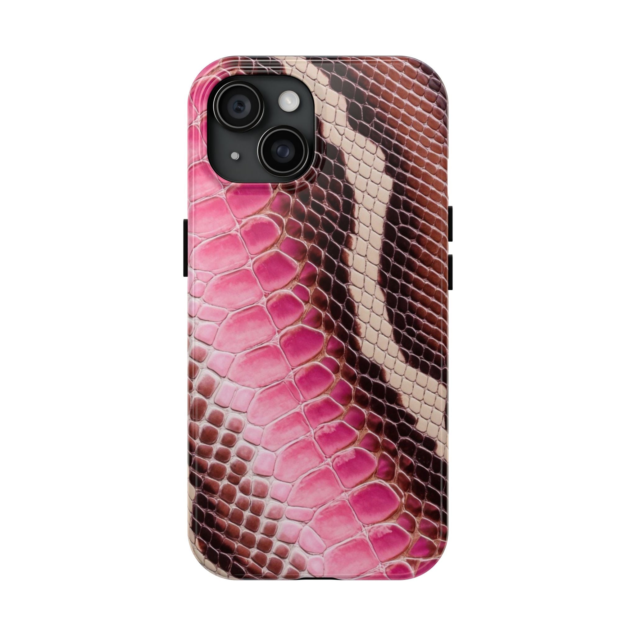 Stylish Snake Print Phone Case