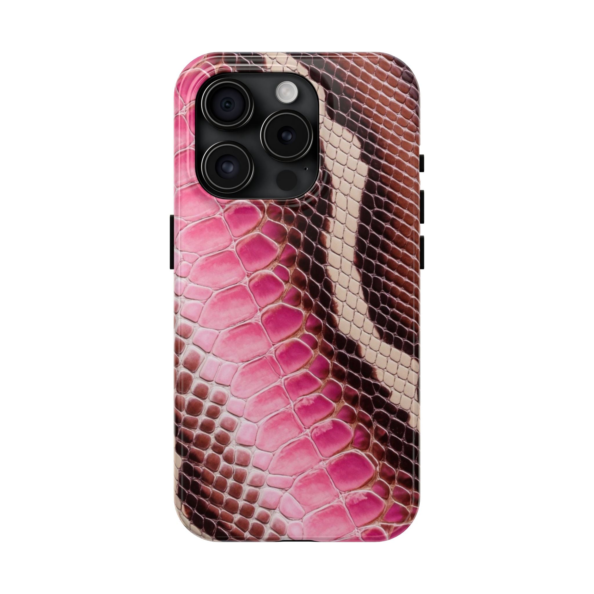 Stylish Snake Print Phone Case