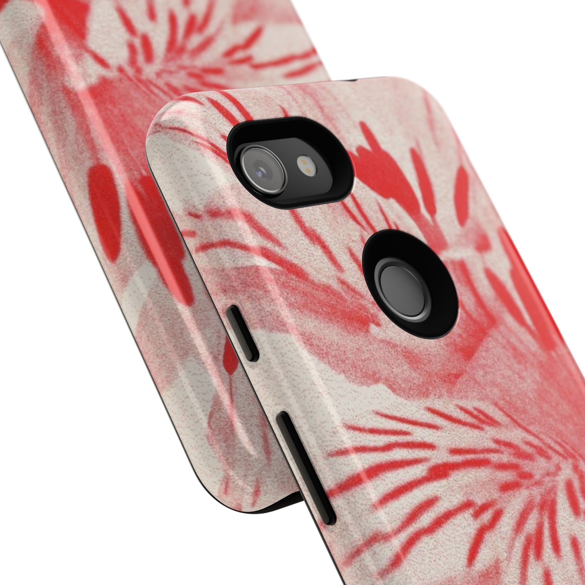 Red Floral Phone Case