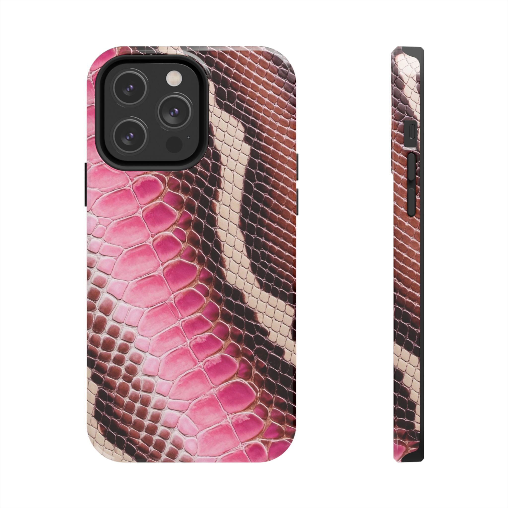 Stylish Snake Print Phone Case