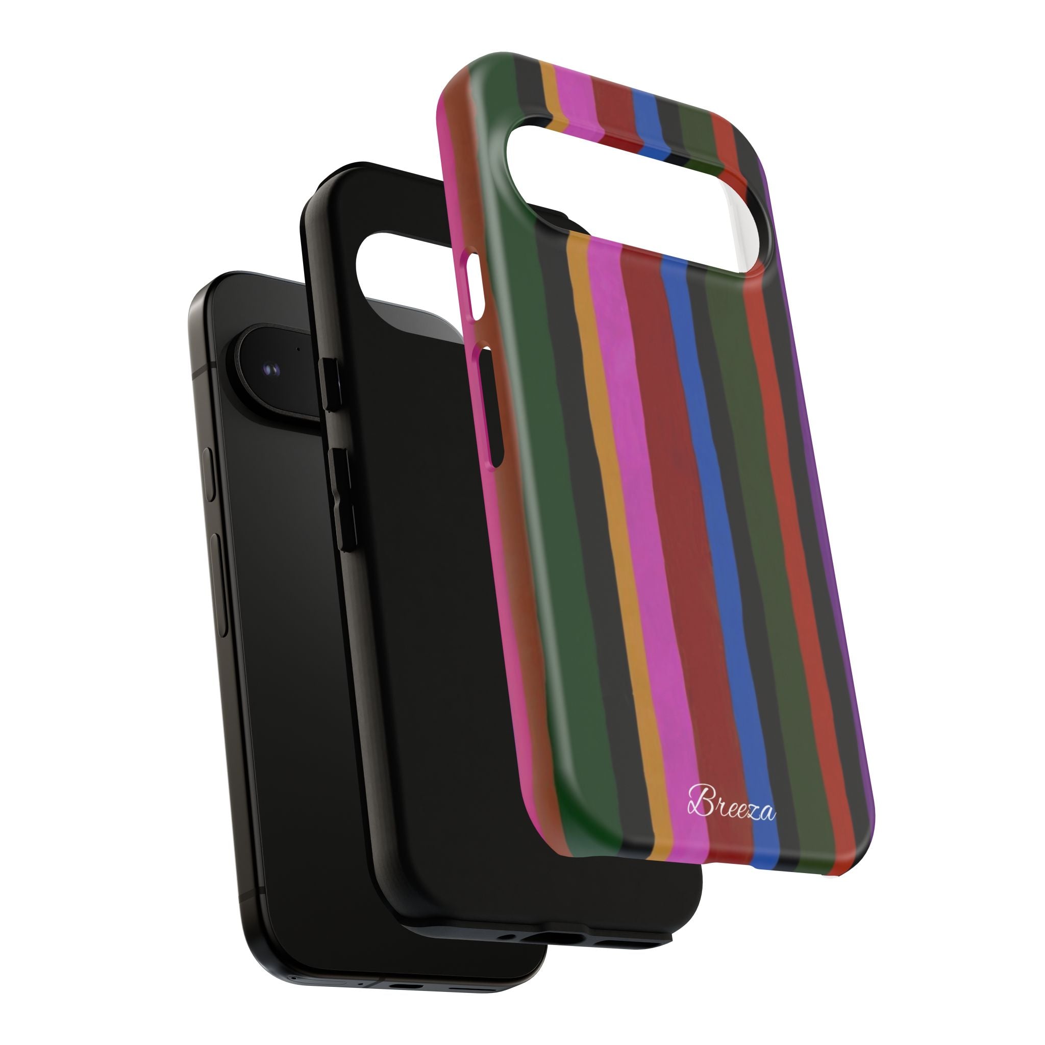 Colorful Striped Phone Case
