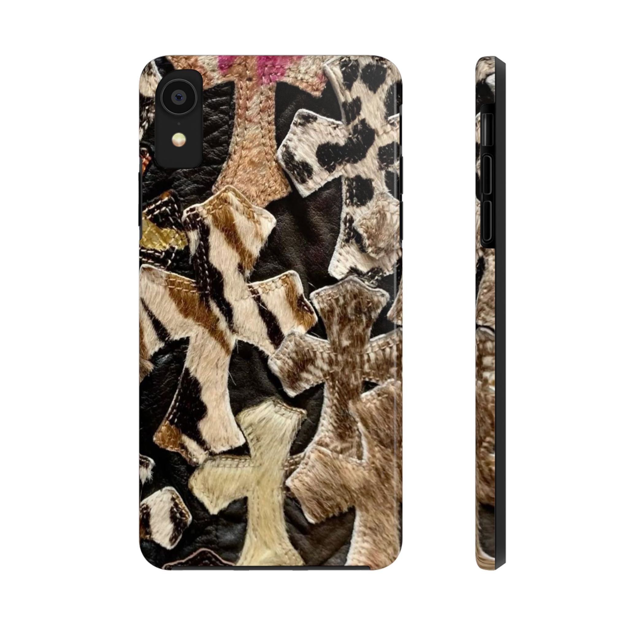 Chrome Heart Inspired Print Phone Case