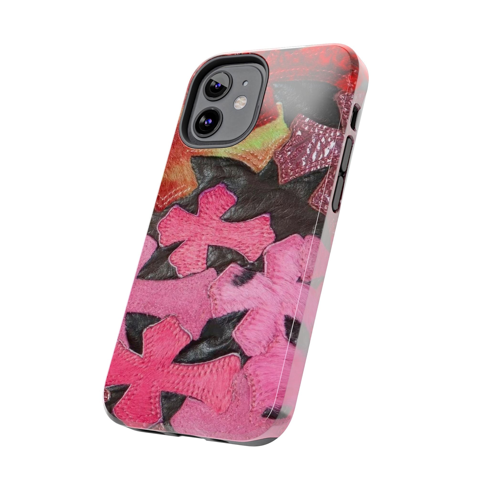 Pink Cross Phone Case