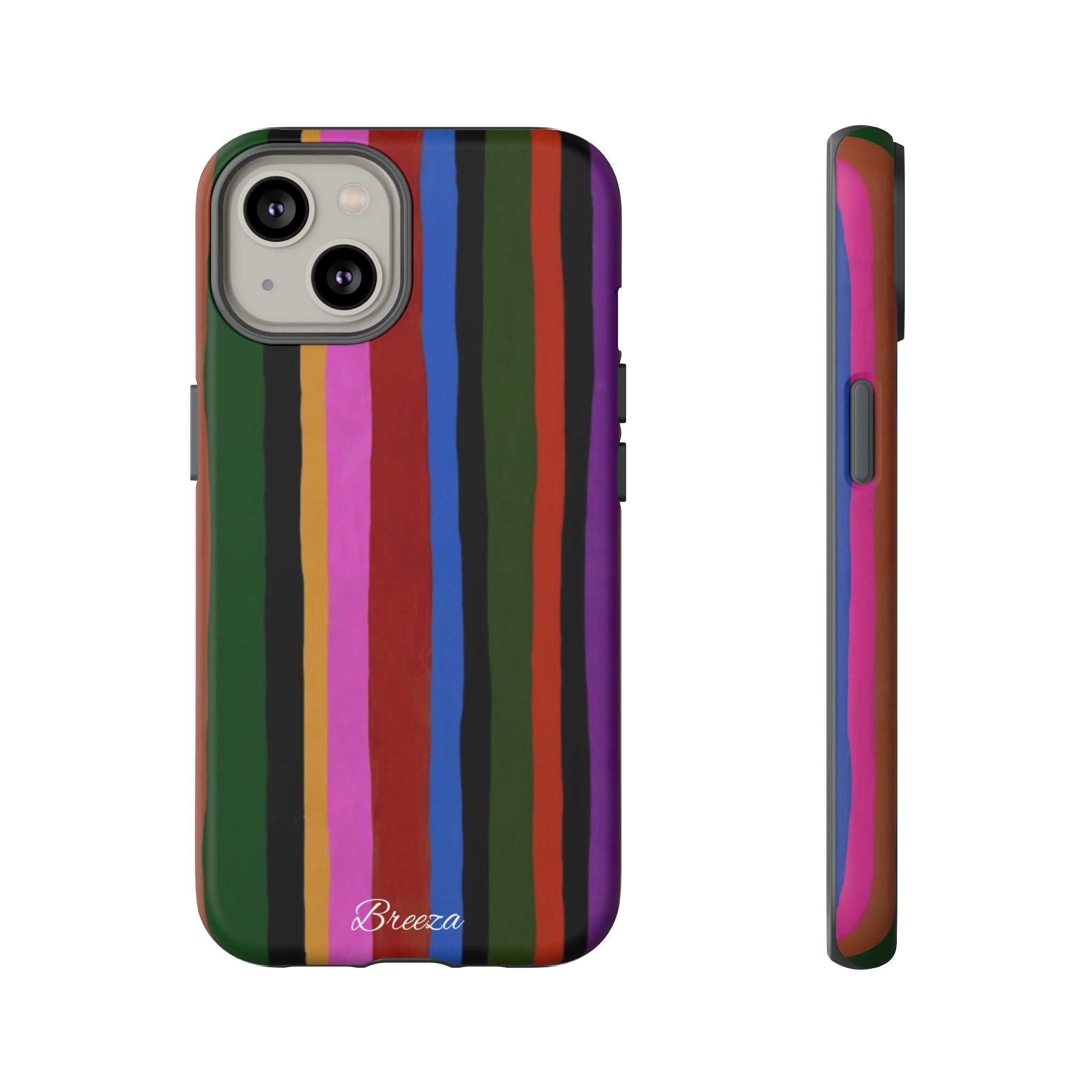 Colorful Striped Phone Case