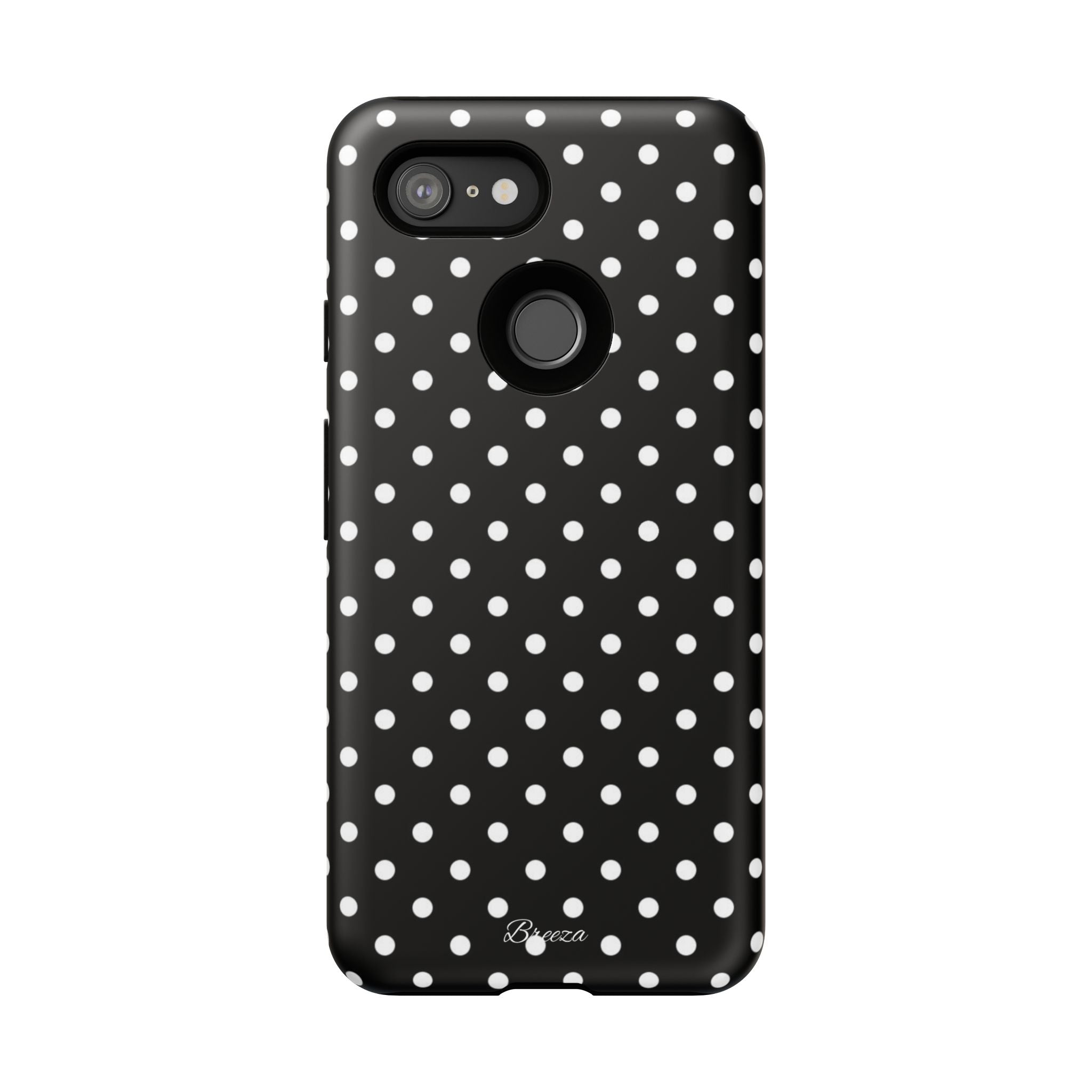 Black & White Polka Dot Phone Case
