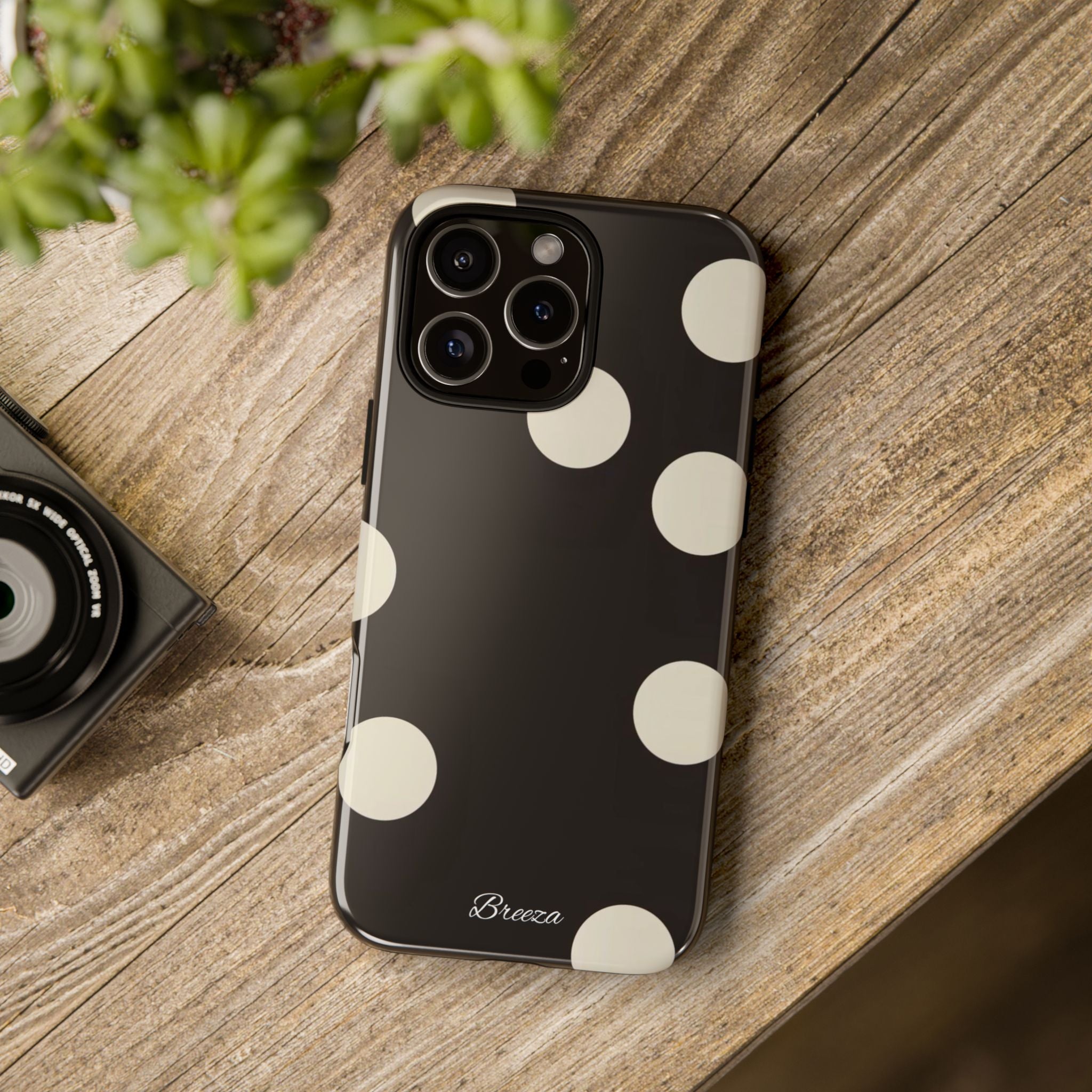 Stylish Polka Dot Phone Case