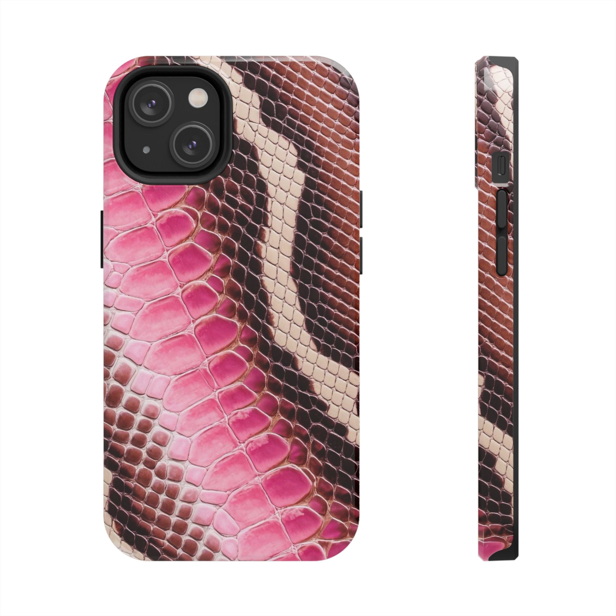 Stylish Snake Print Phone Case