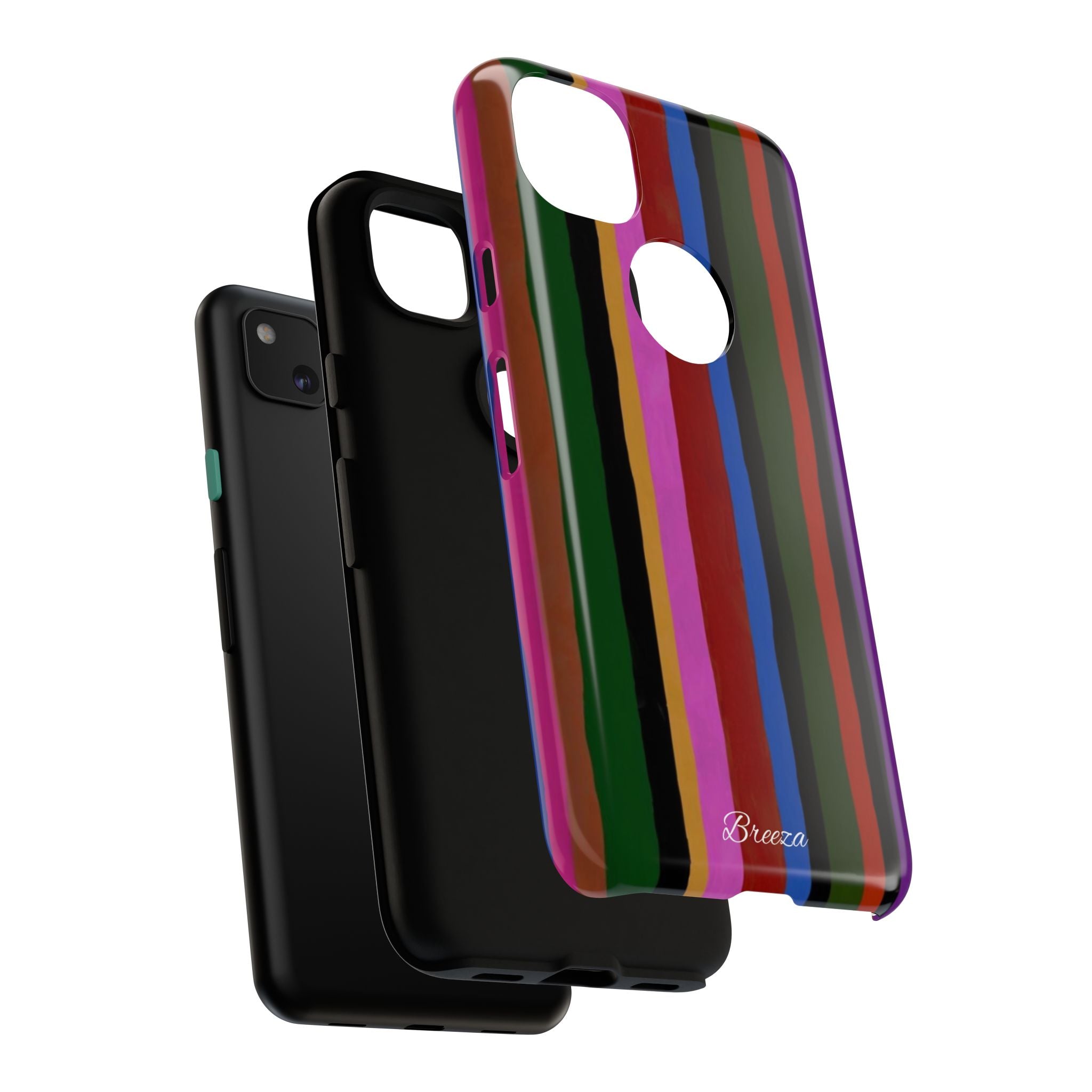 Colorful Striped Phone Case