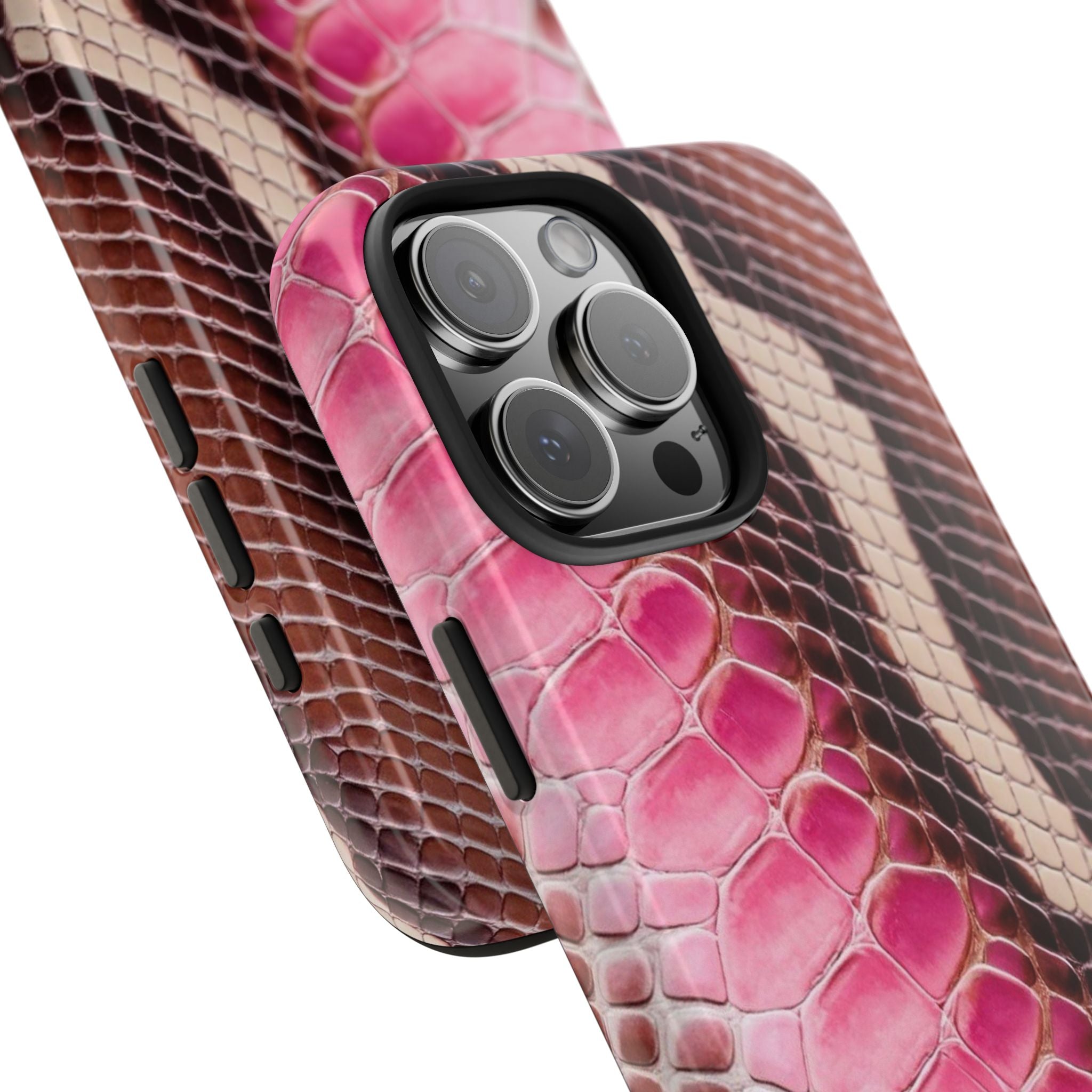 Stylish Snake Print Phone Case
