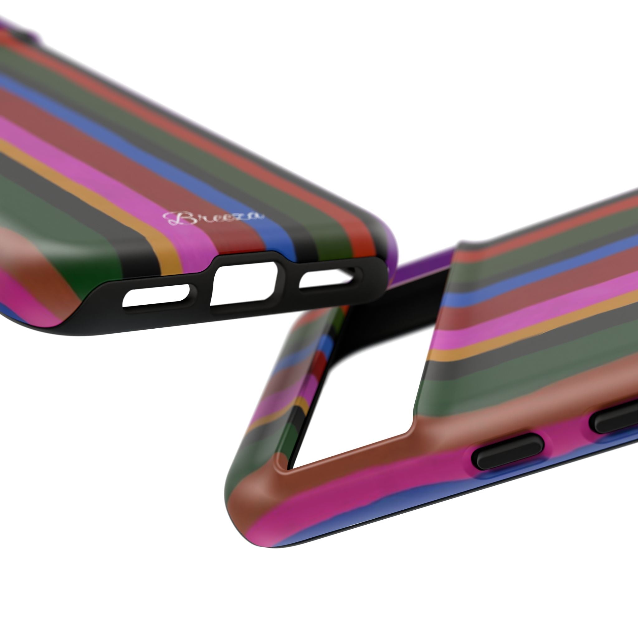 Colorful Striped Phone Case