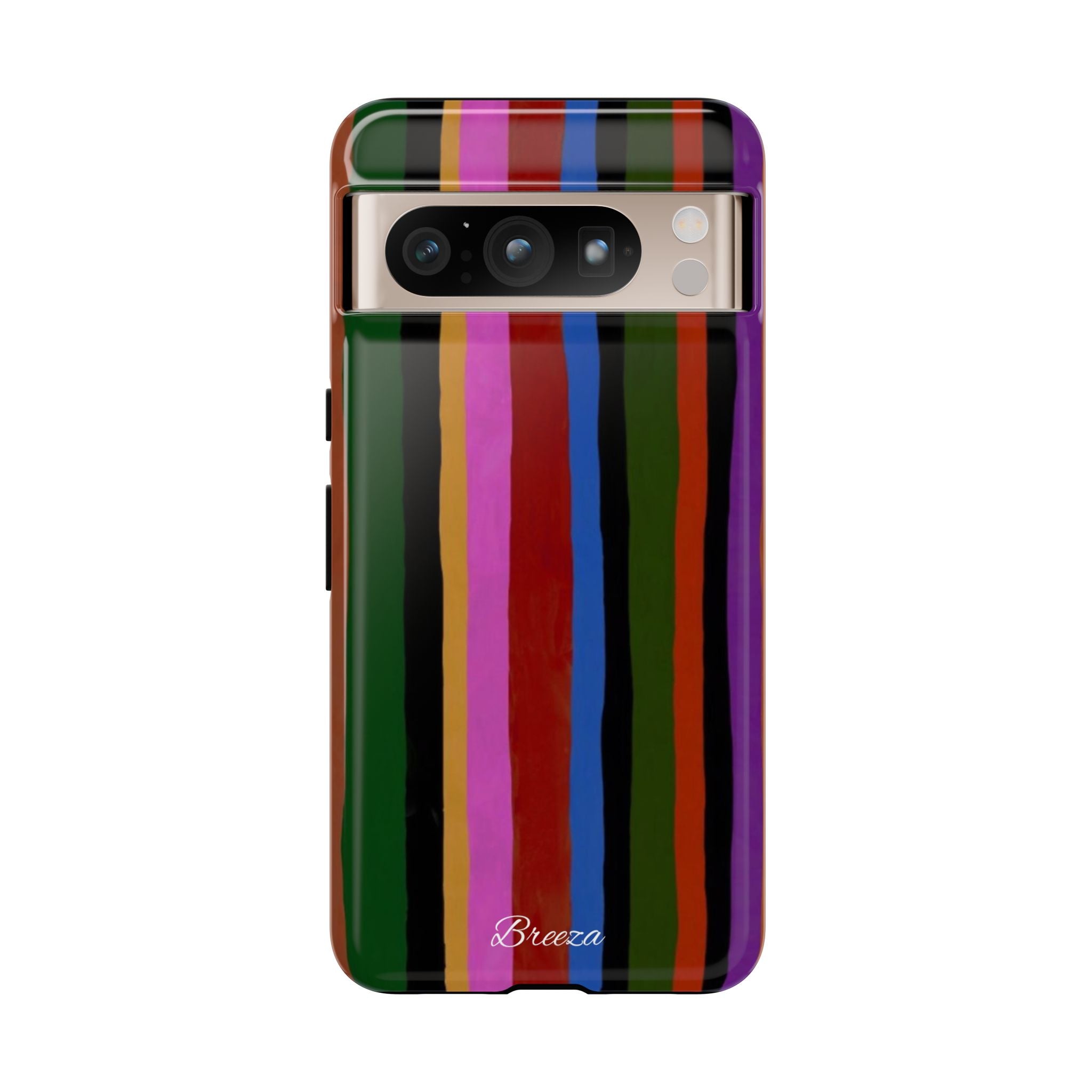 Colorful Striped Phone Case