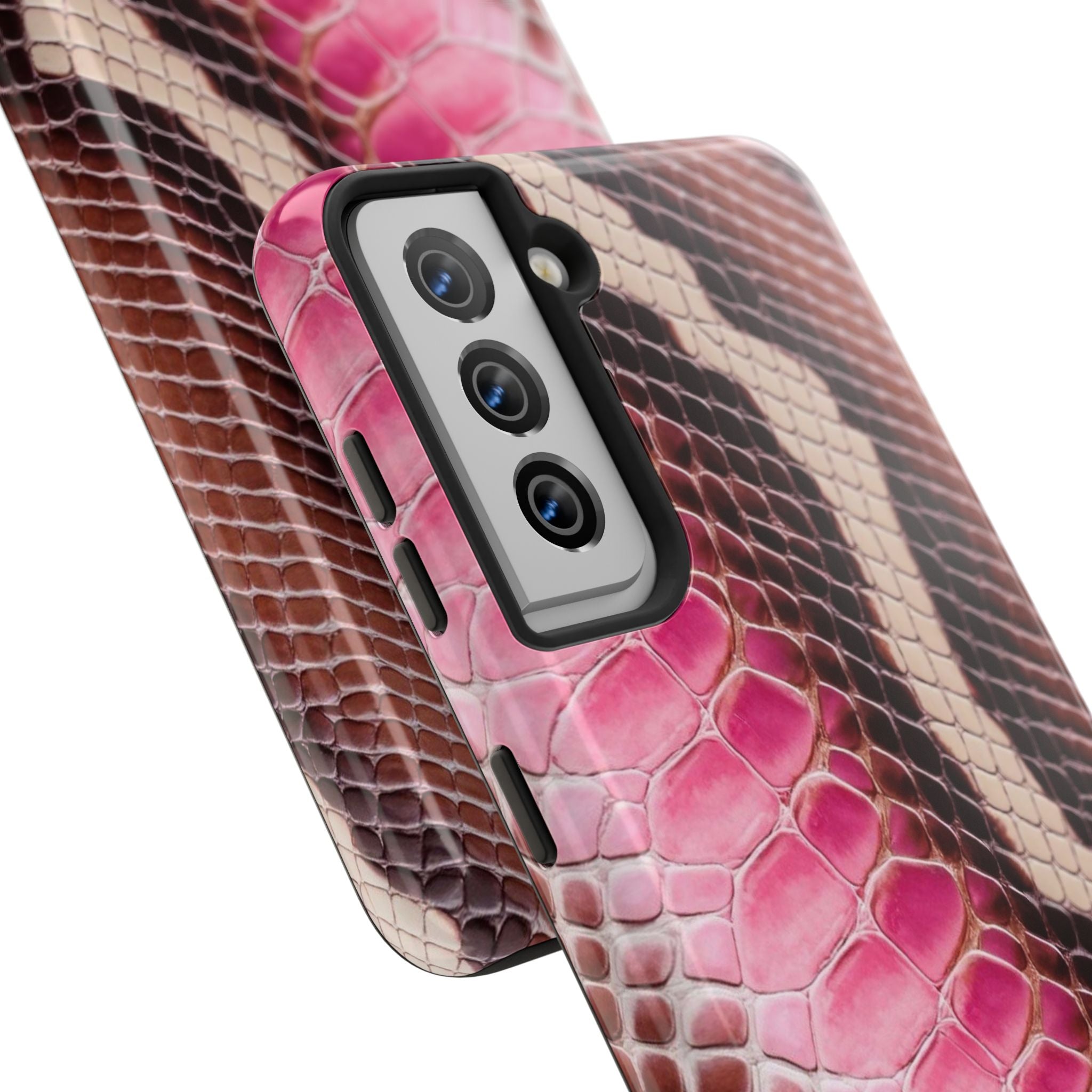 Stylish Snake Print Phone Case