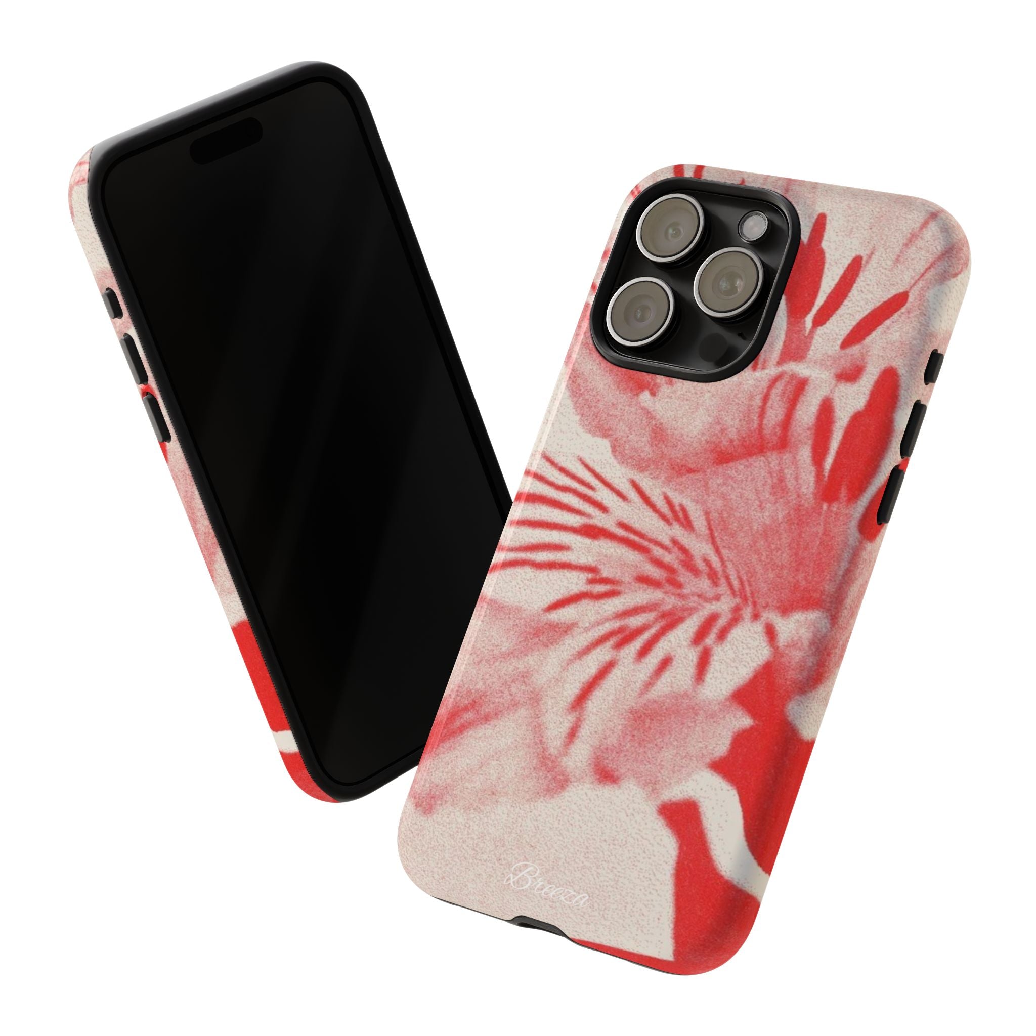 Red Floral Phone Case