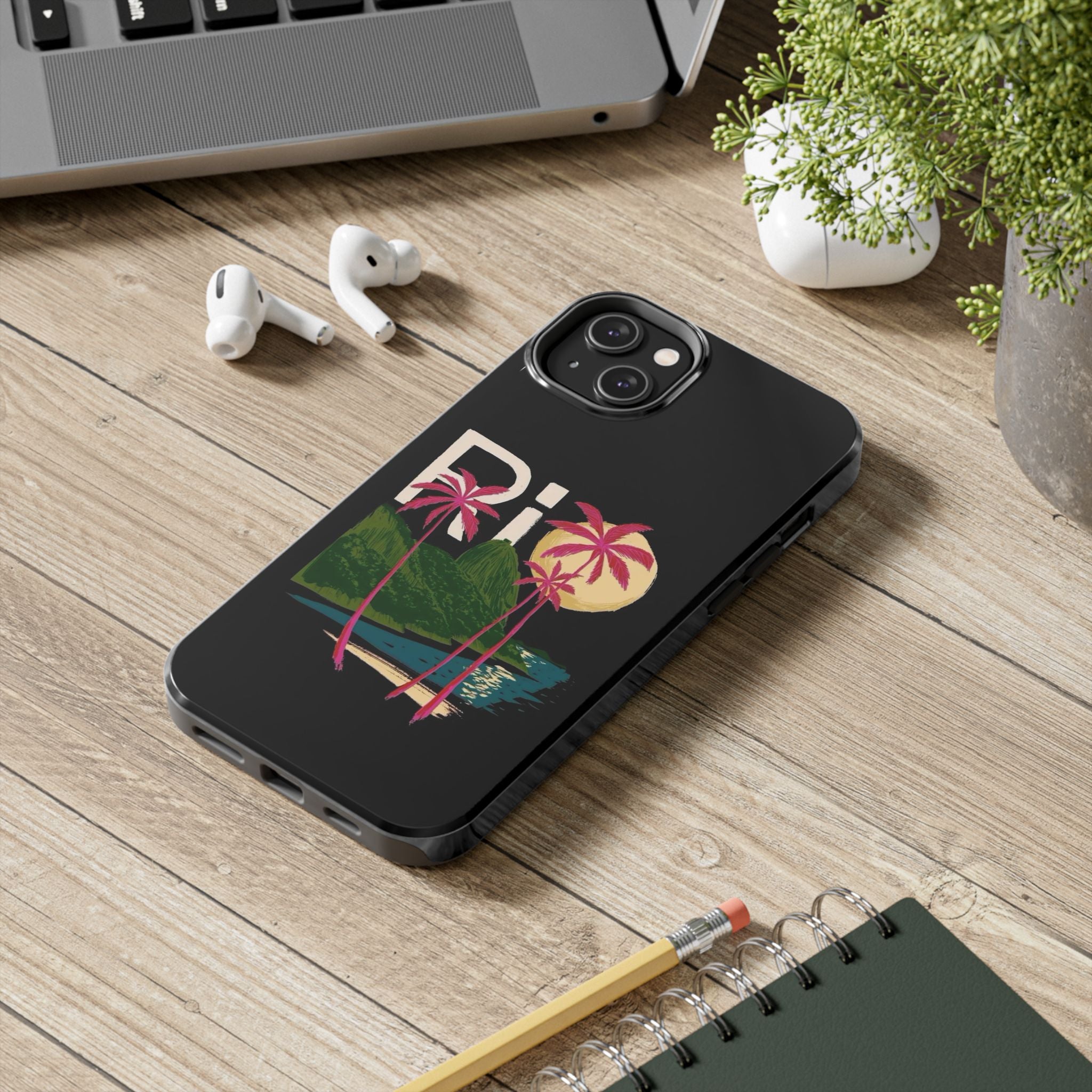 Black Rio iPhone Case