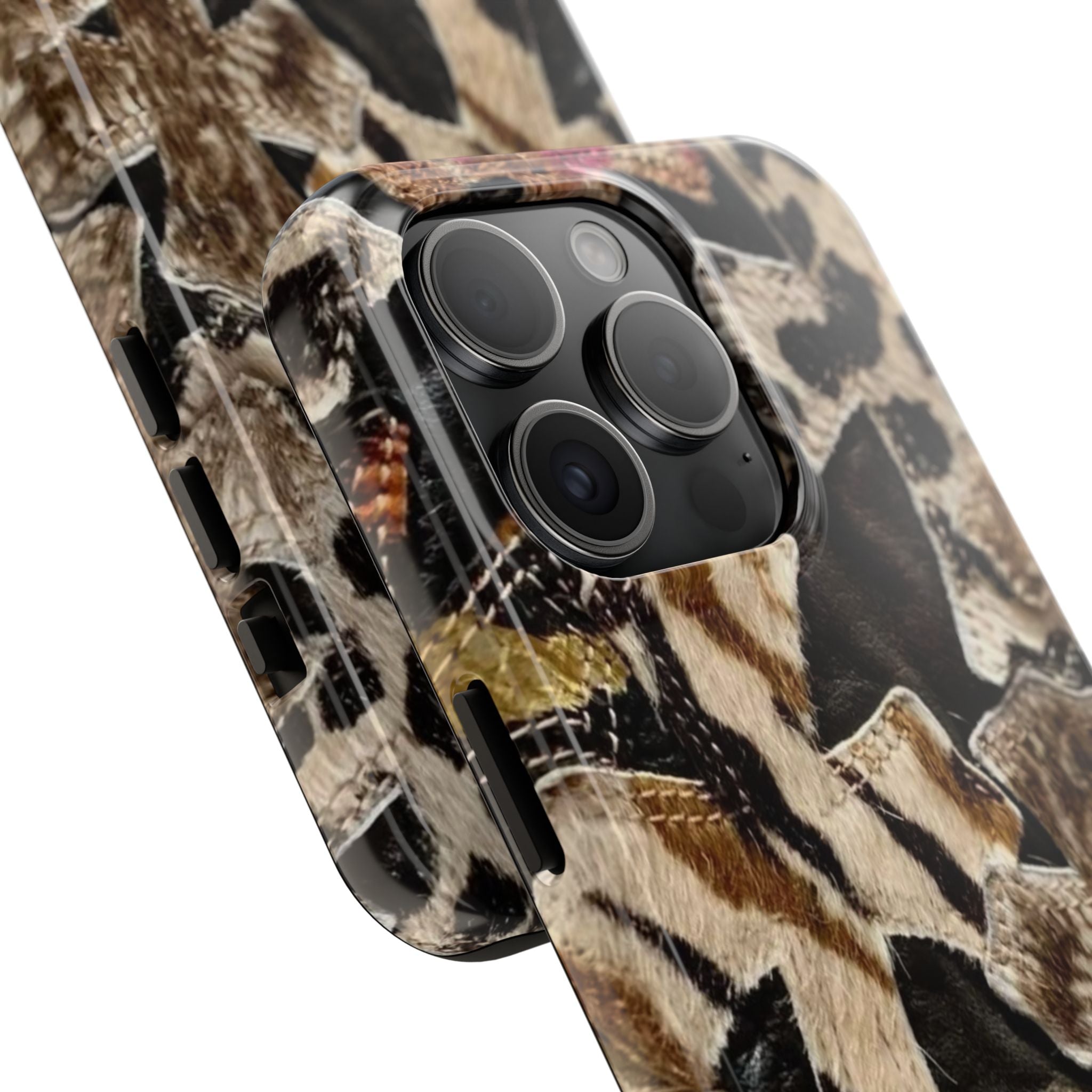 Chrome Heart Inspired Print Phone Case