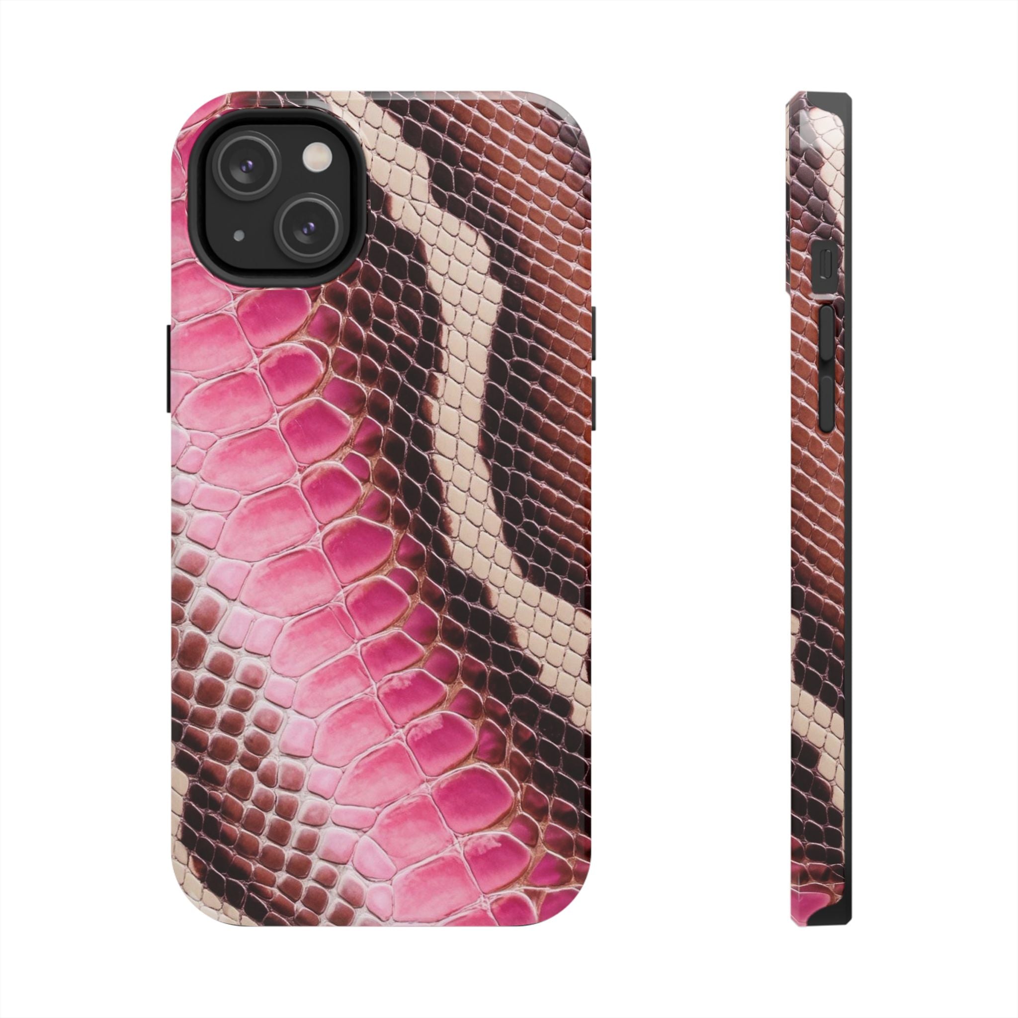 Stylish Snake Print Phone Case