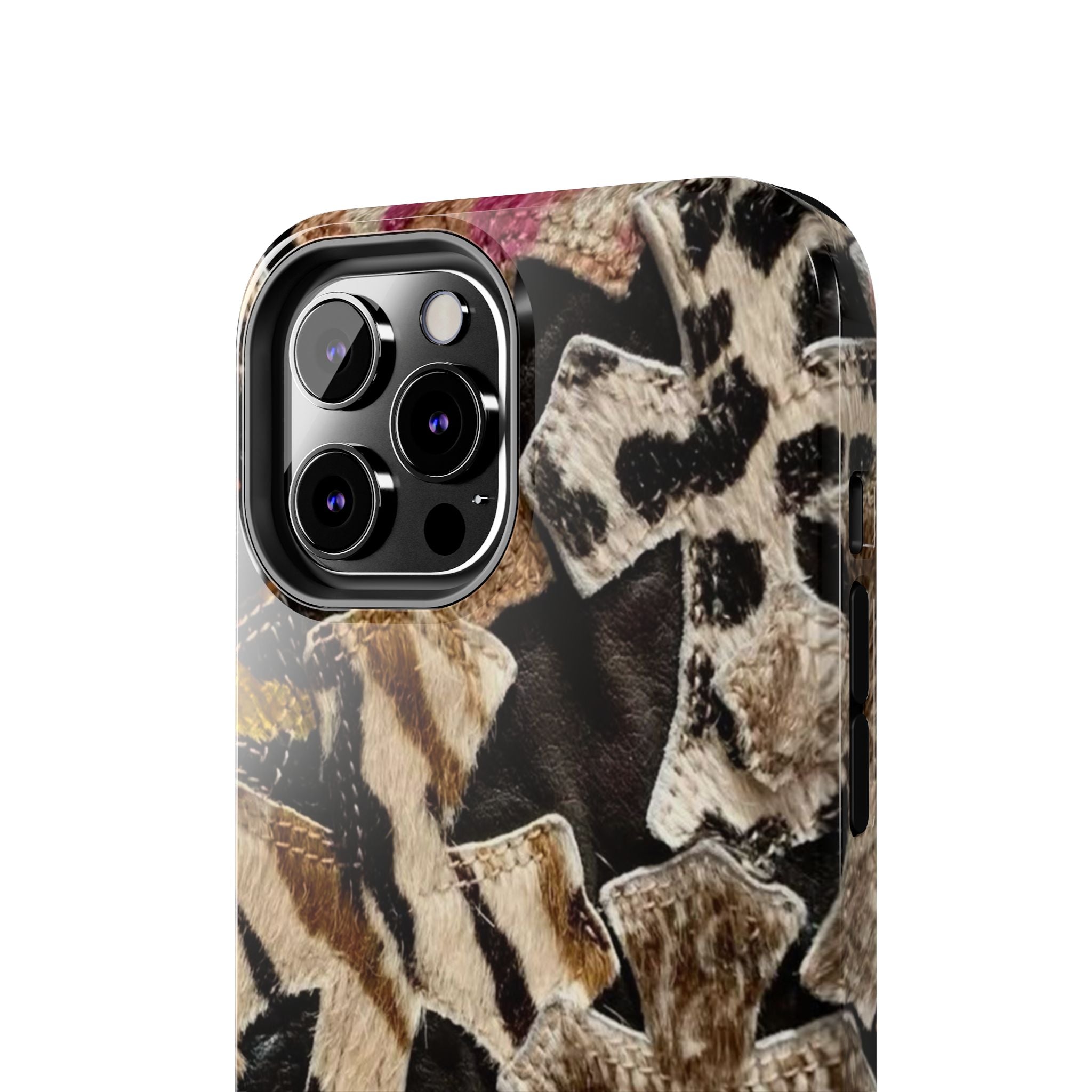 Chrome Heart Inspired Print Phone Case