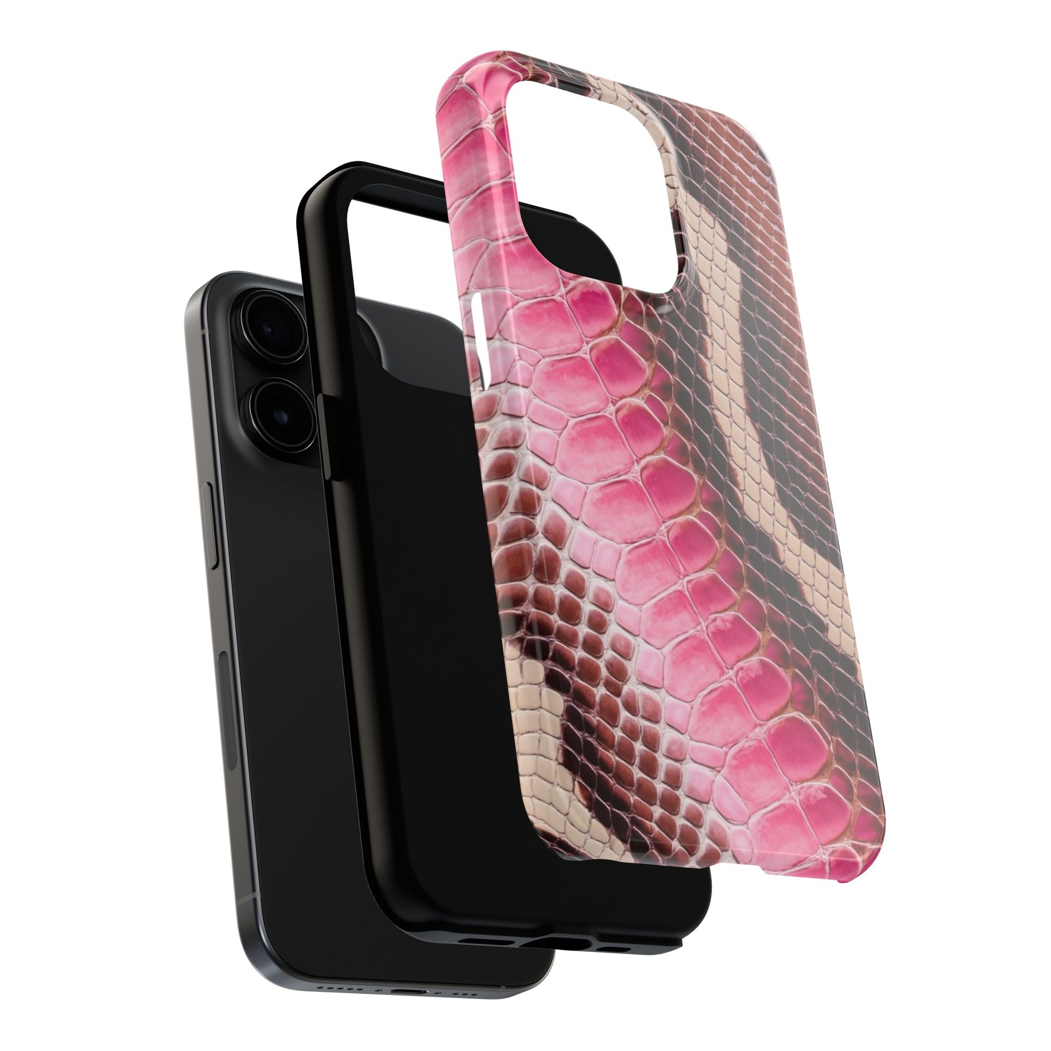 Stylish Snake Print Phone Case