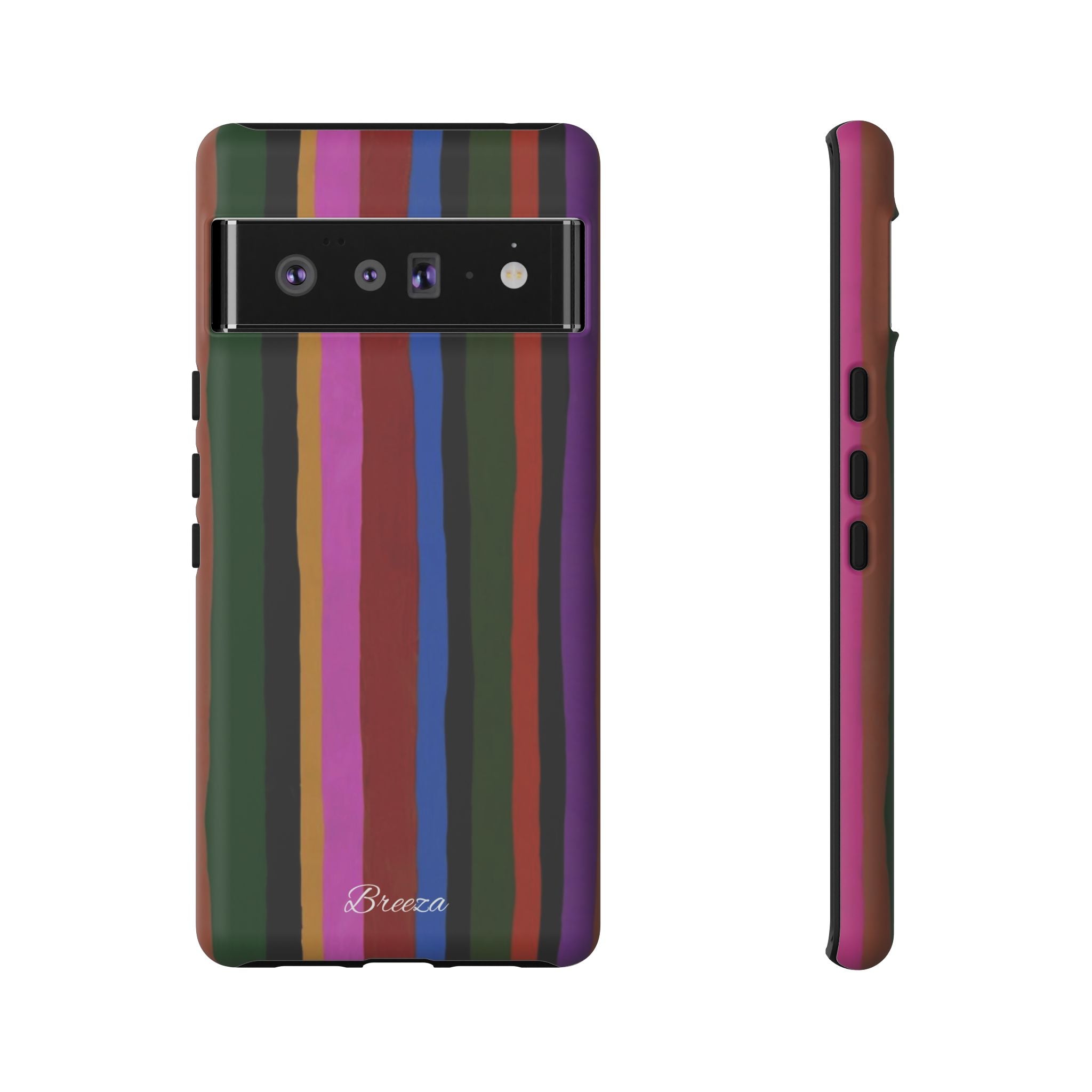 Colorful Striped Phone Case