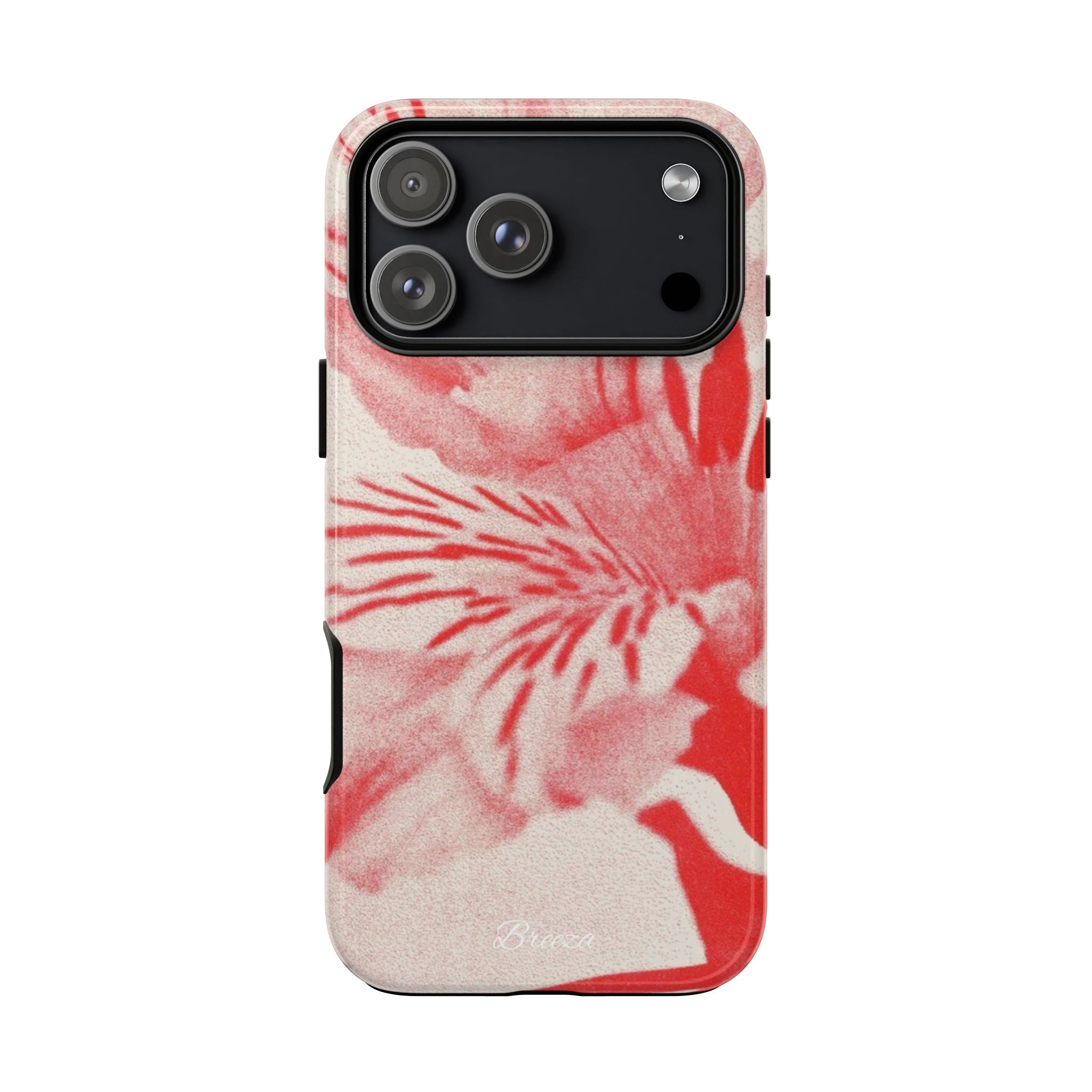 Red Floral Phone Case