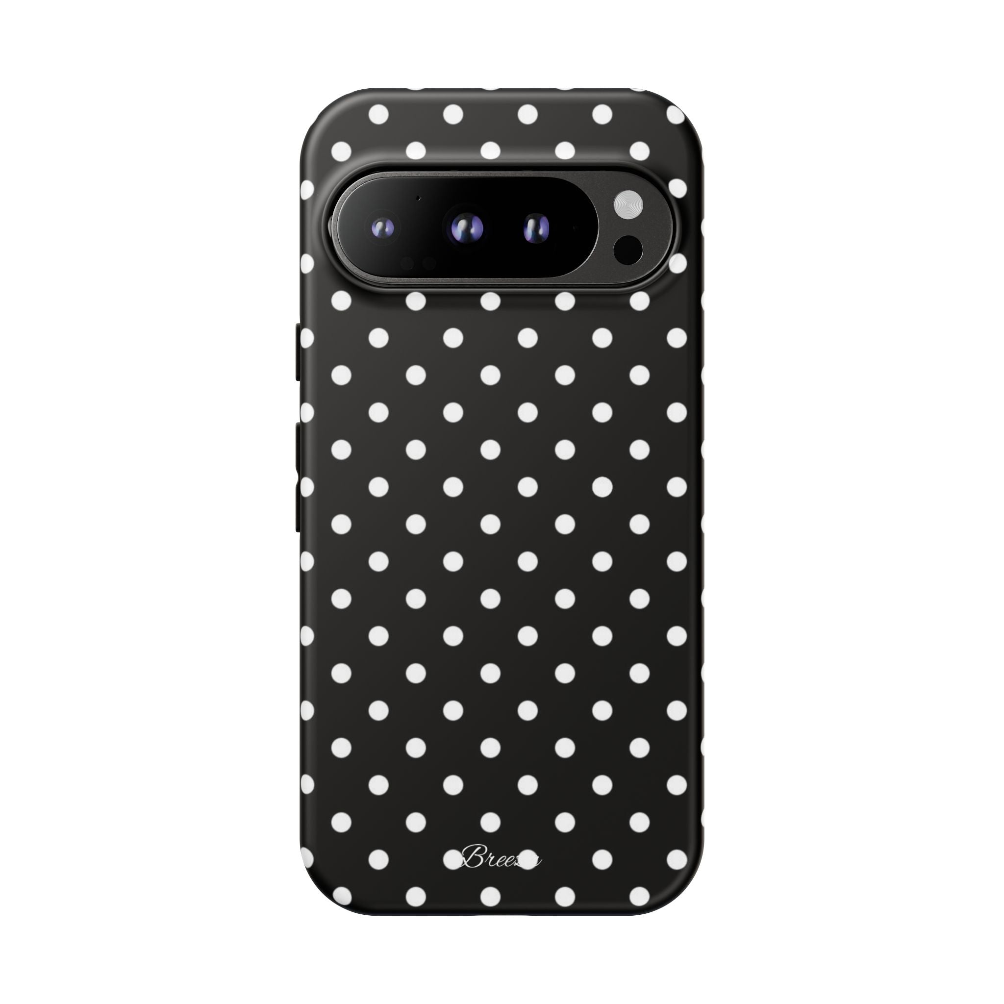 Black & White Polka Dot Phone Case