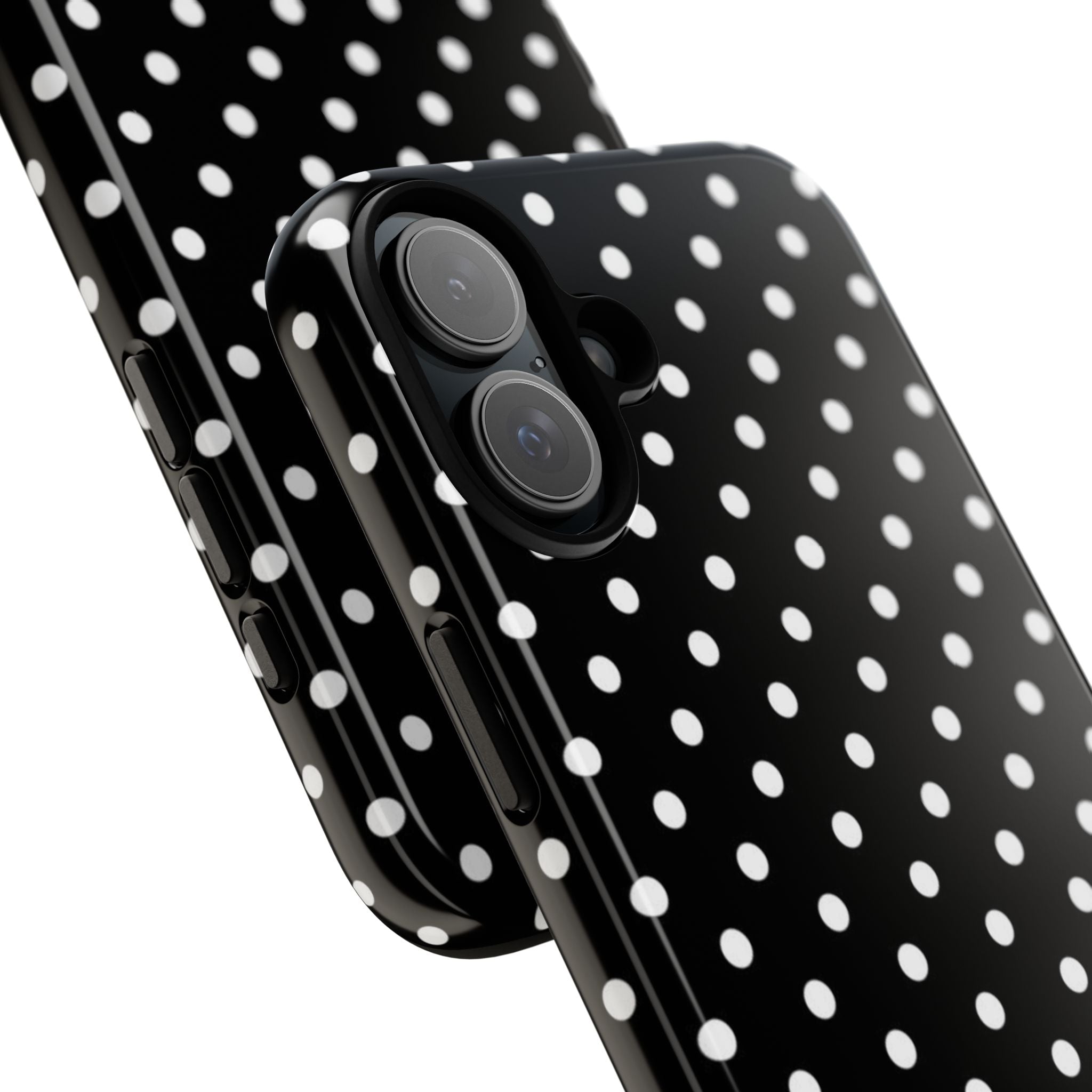 Black & White Polka Dot Phone Case