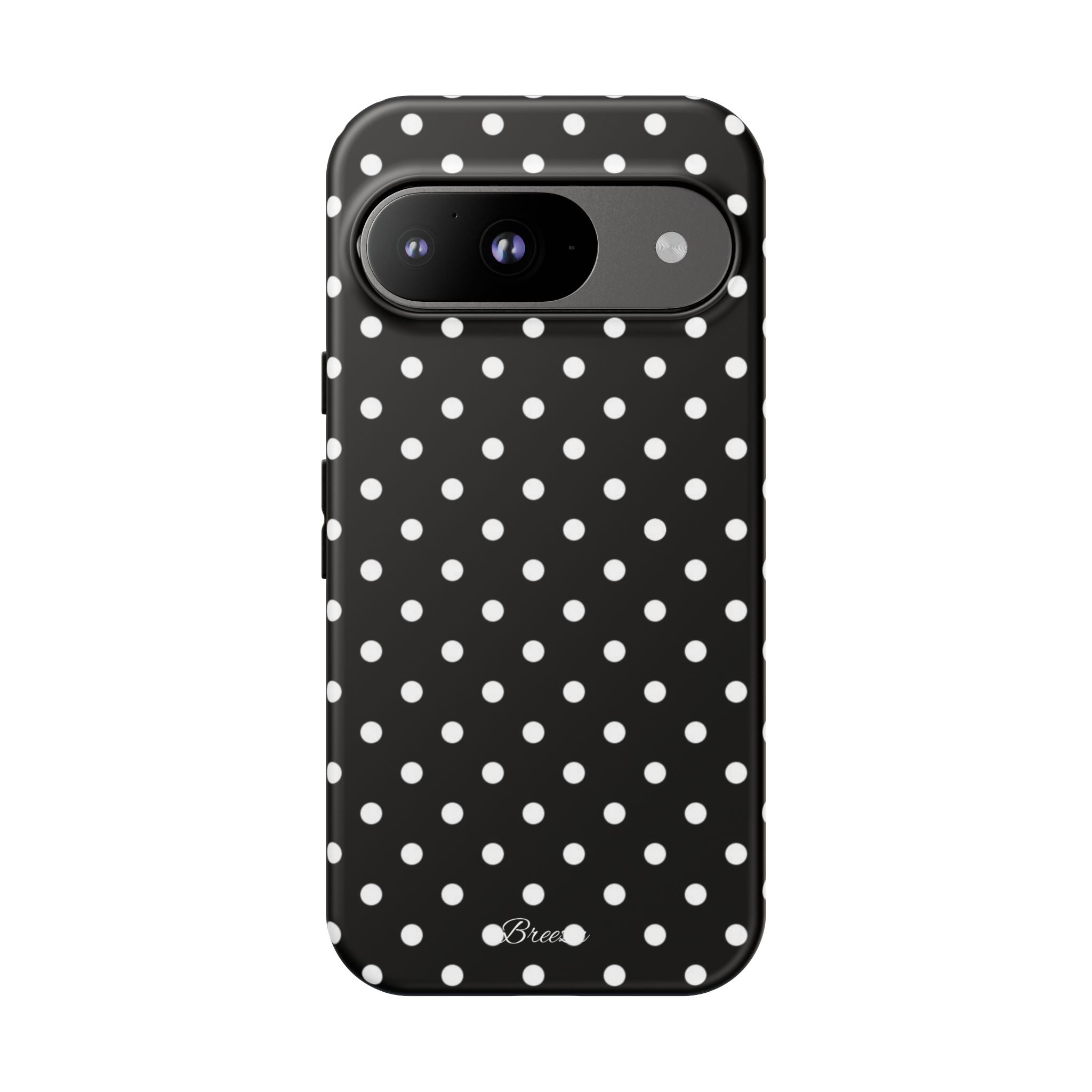 Black & White Polka Dot Phone Case