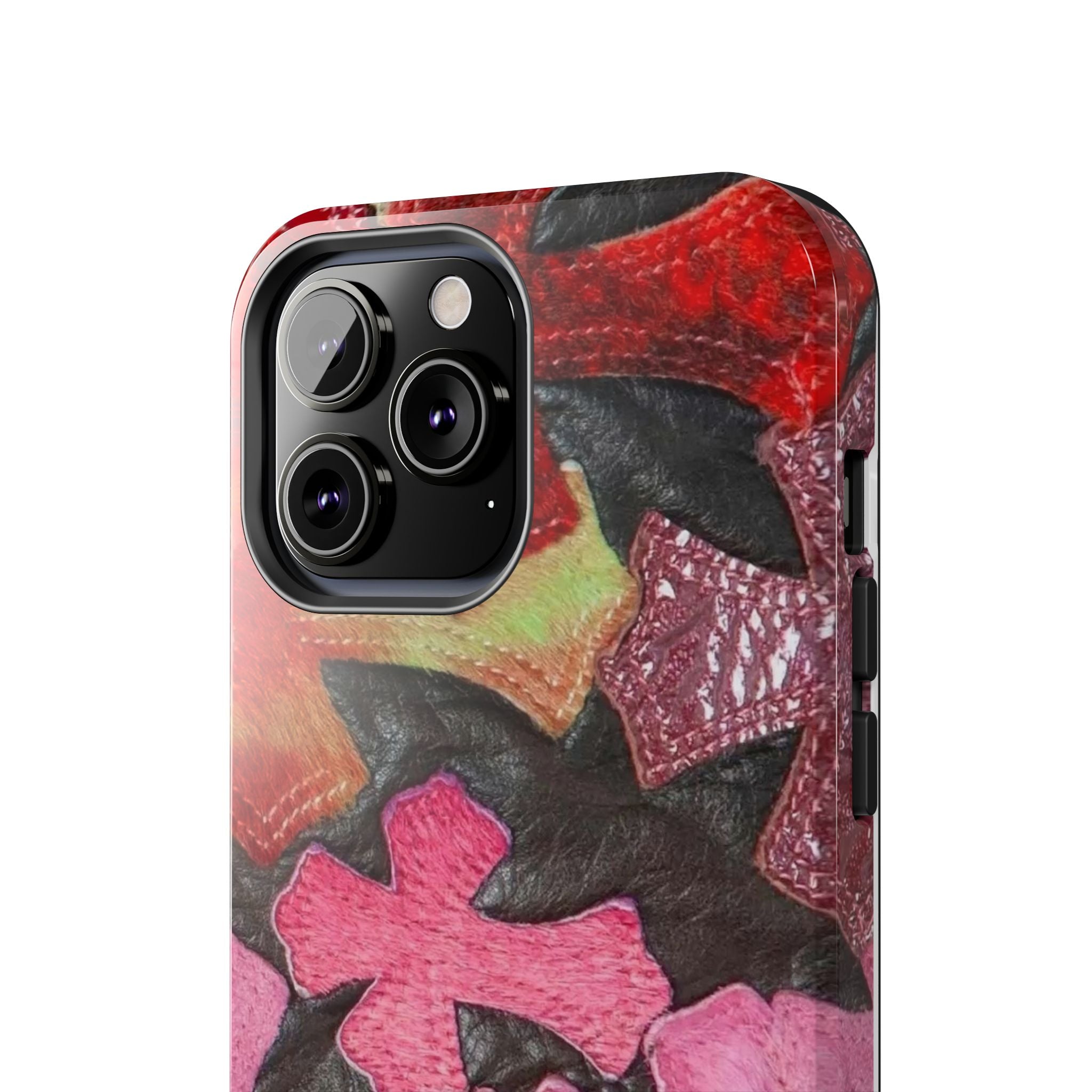 Pink Cross Phone Case