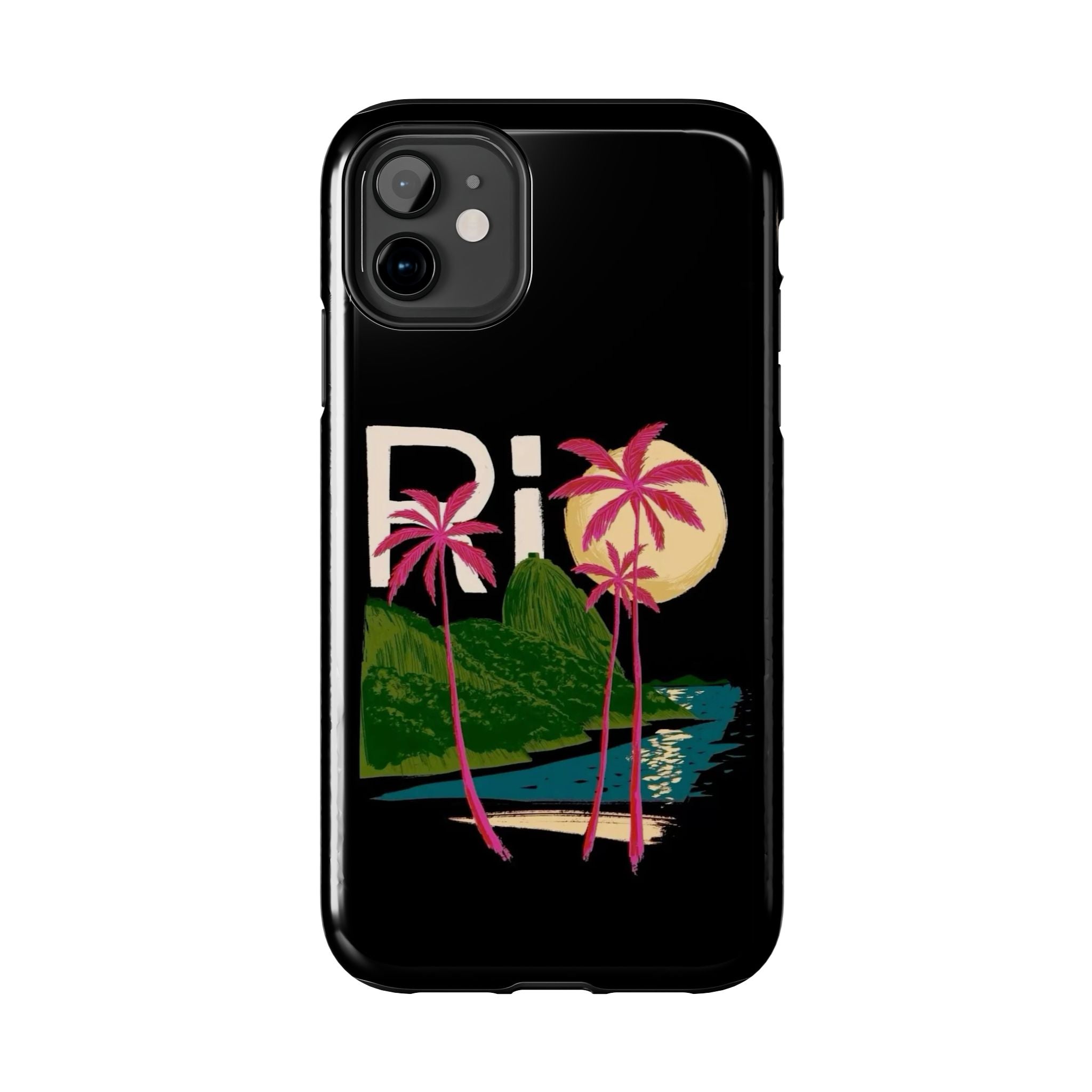 Black Rio iPhone Case