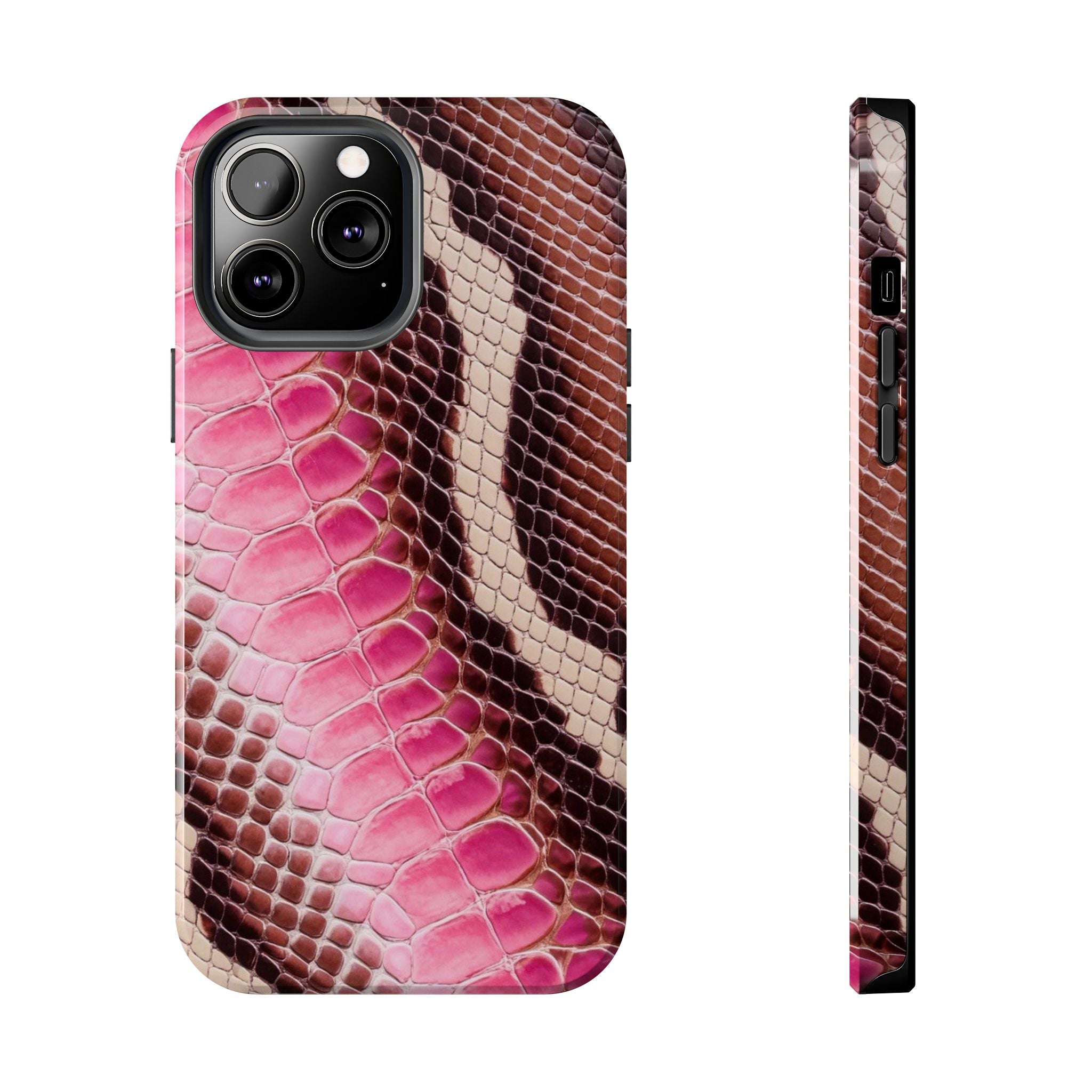 Stylish Snake Print Phone Case
