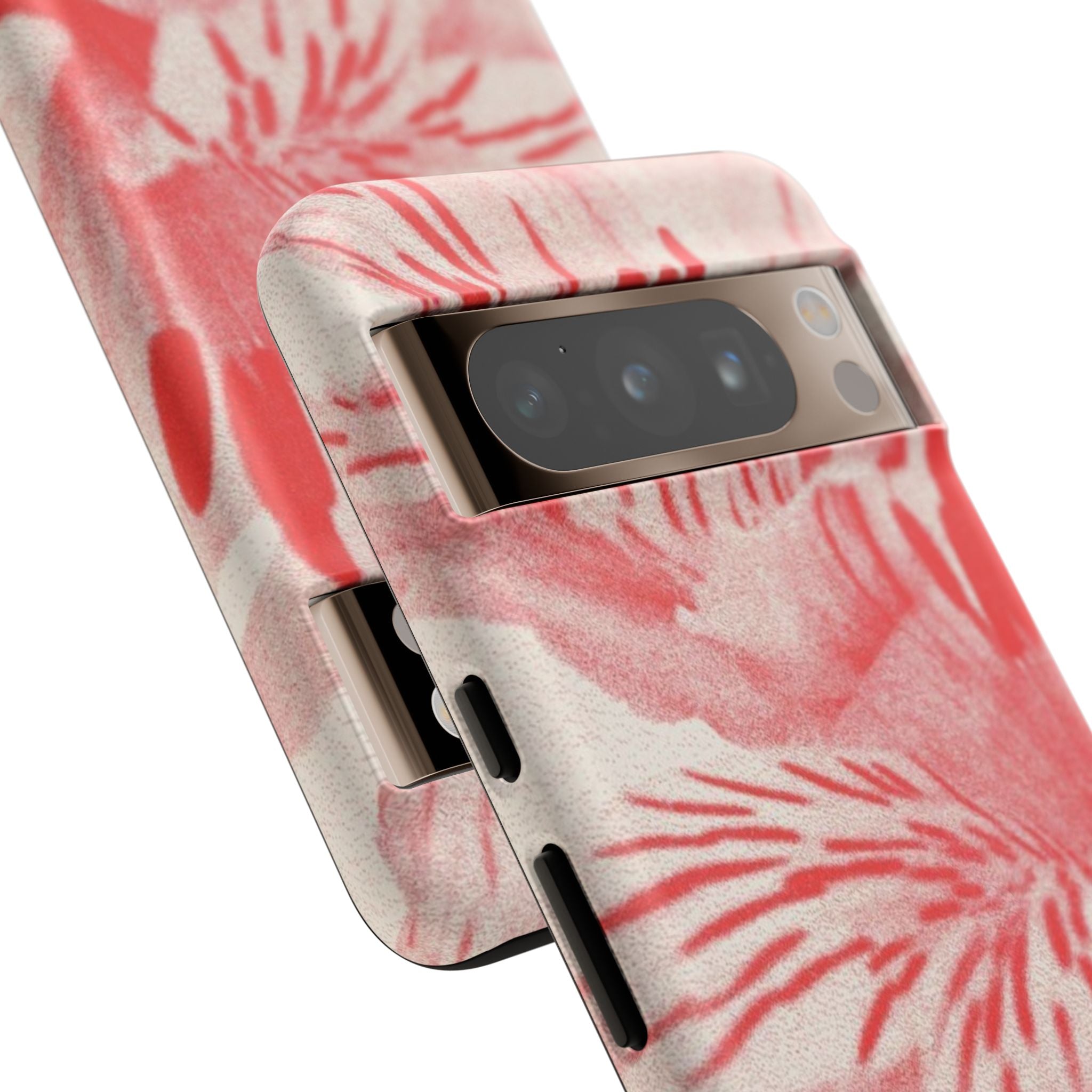 Red Floral Phone Case