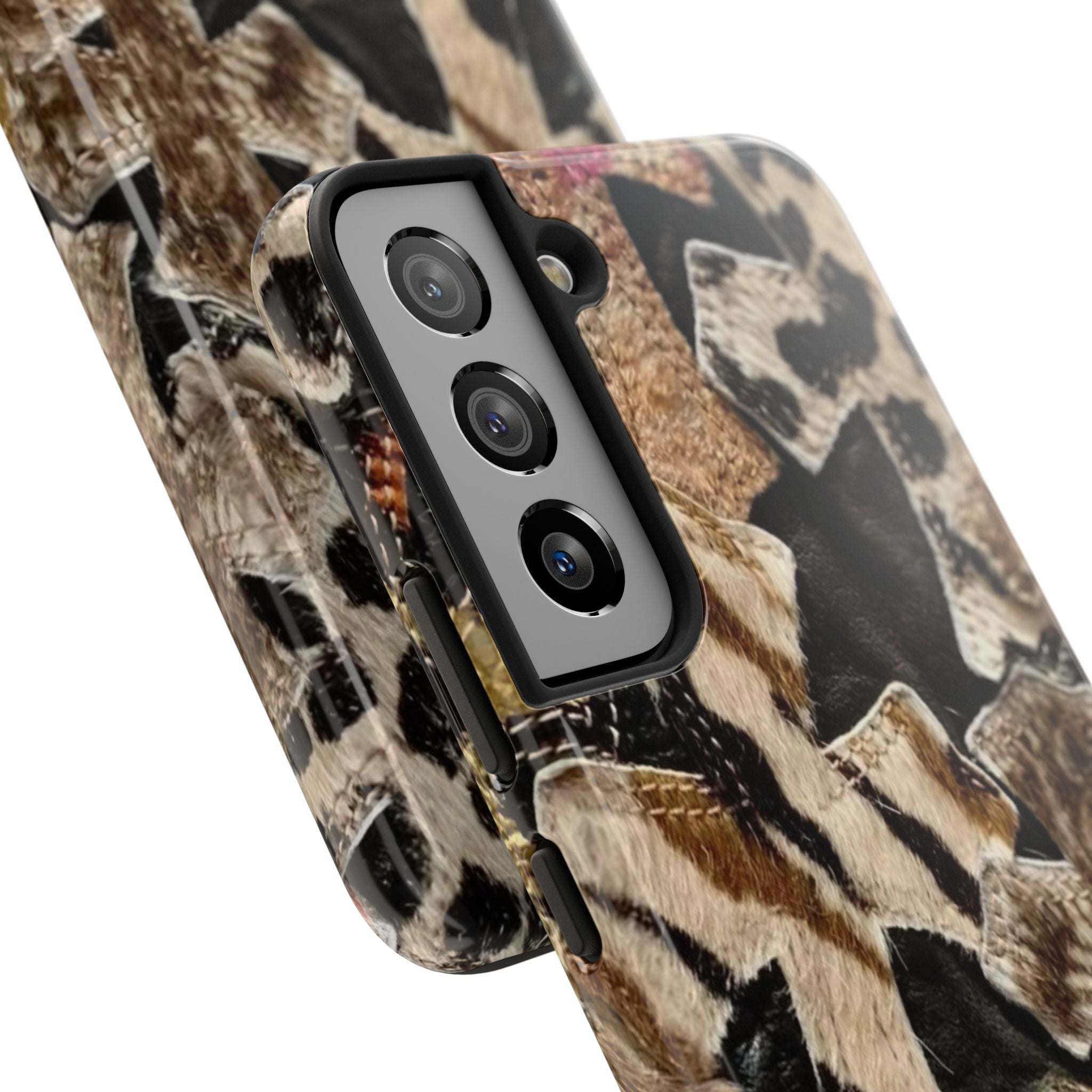 Chrome Heart Inspired Print Phone Case